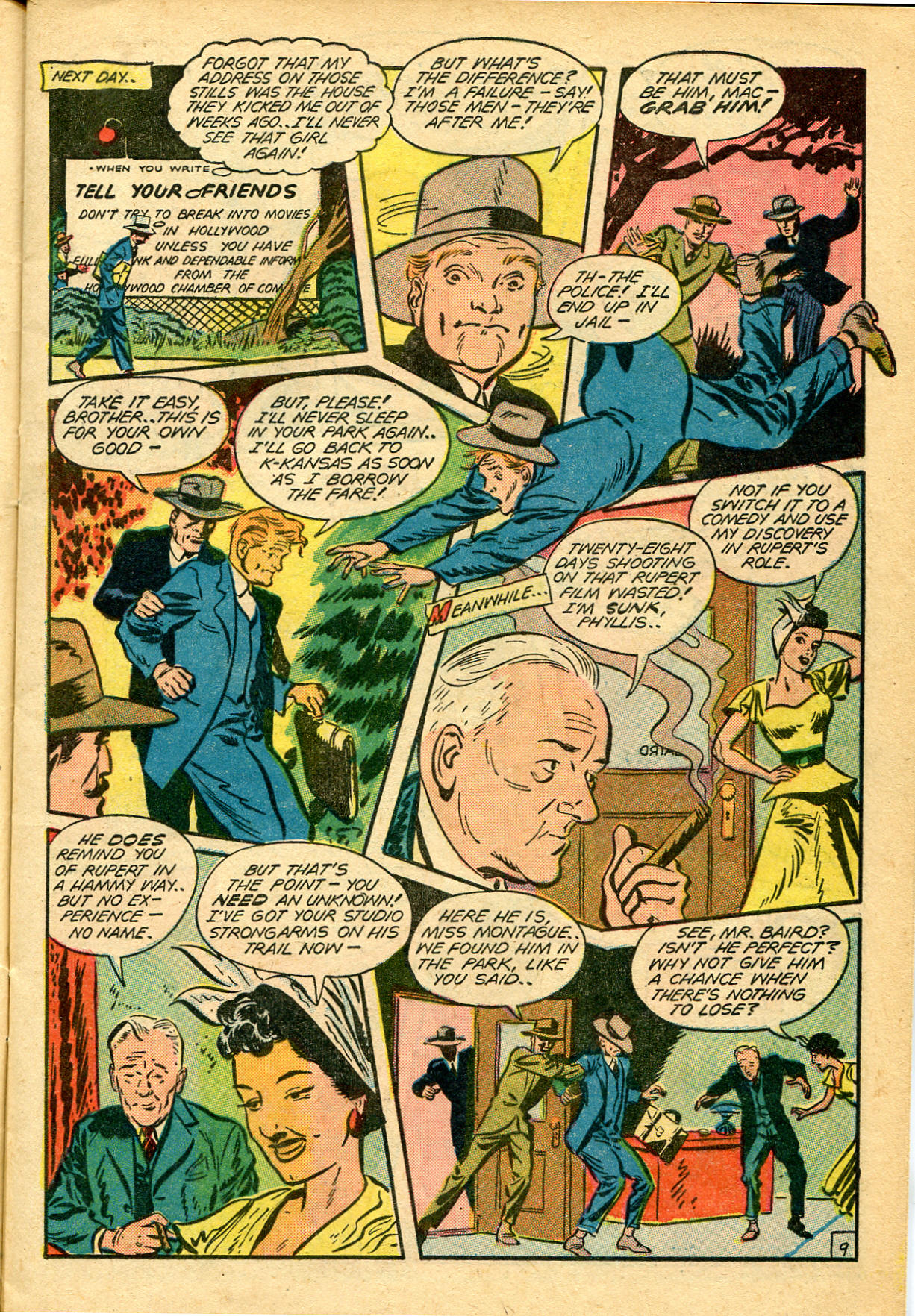Read online Movie Comics (1946) comic -  Issue #4 - 11