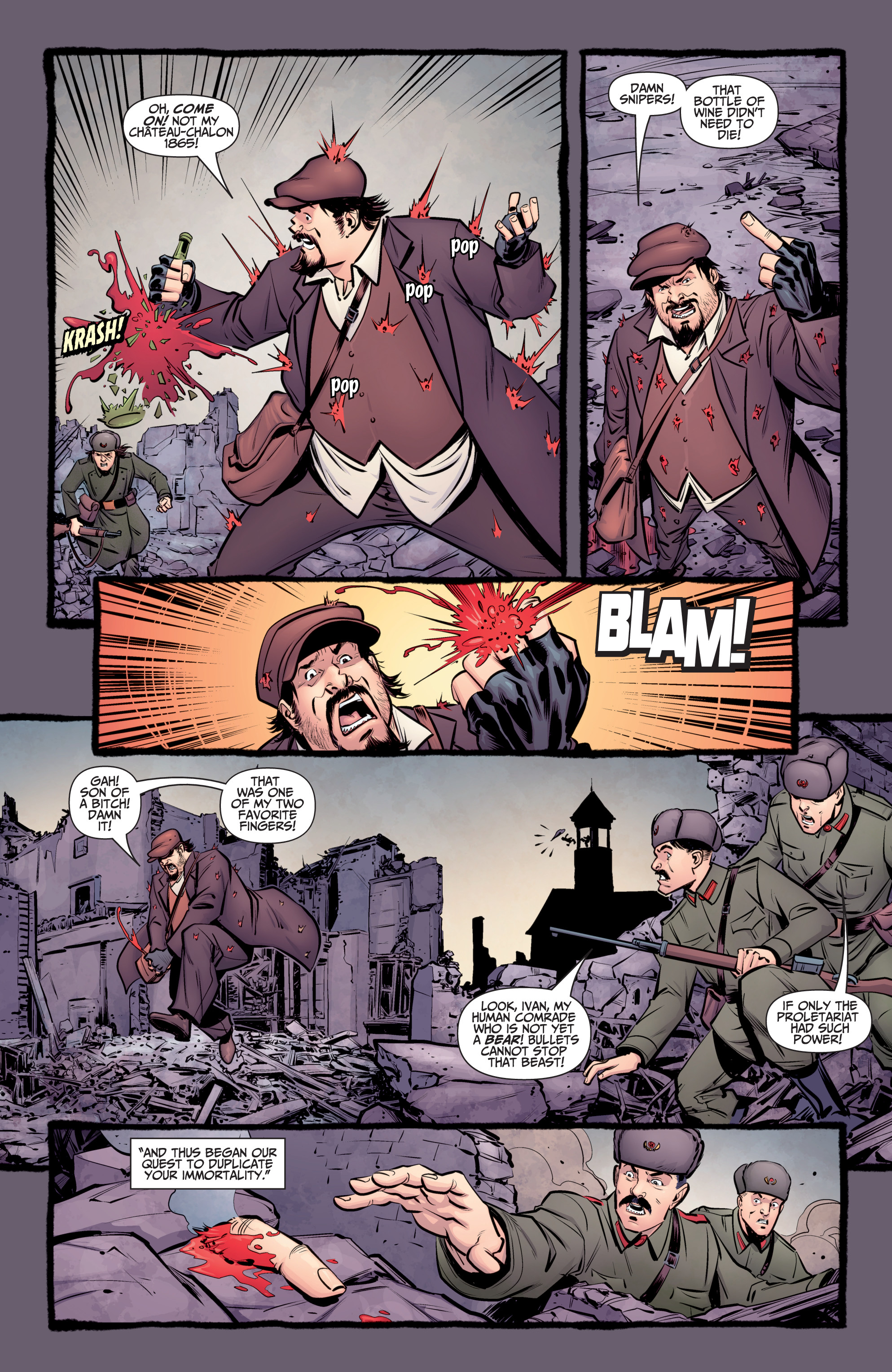 Read online A&A: The Adventures of Archer & Armstrong comic -  Issue #8 - 4