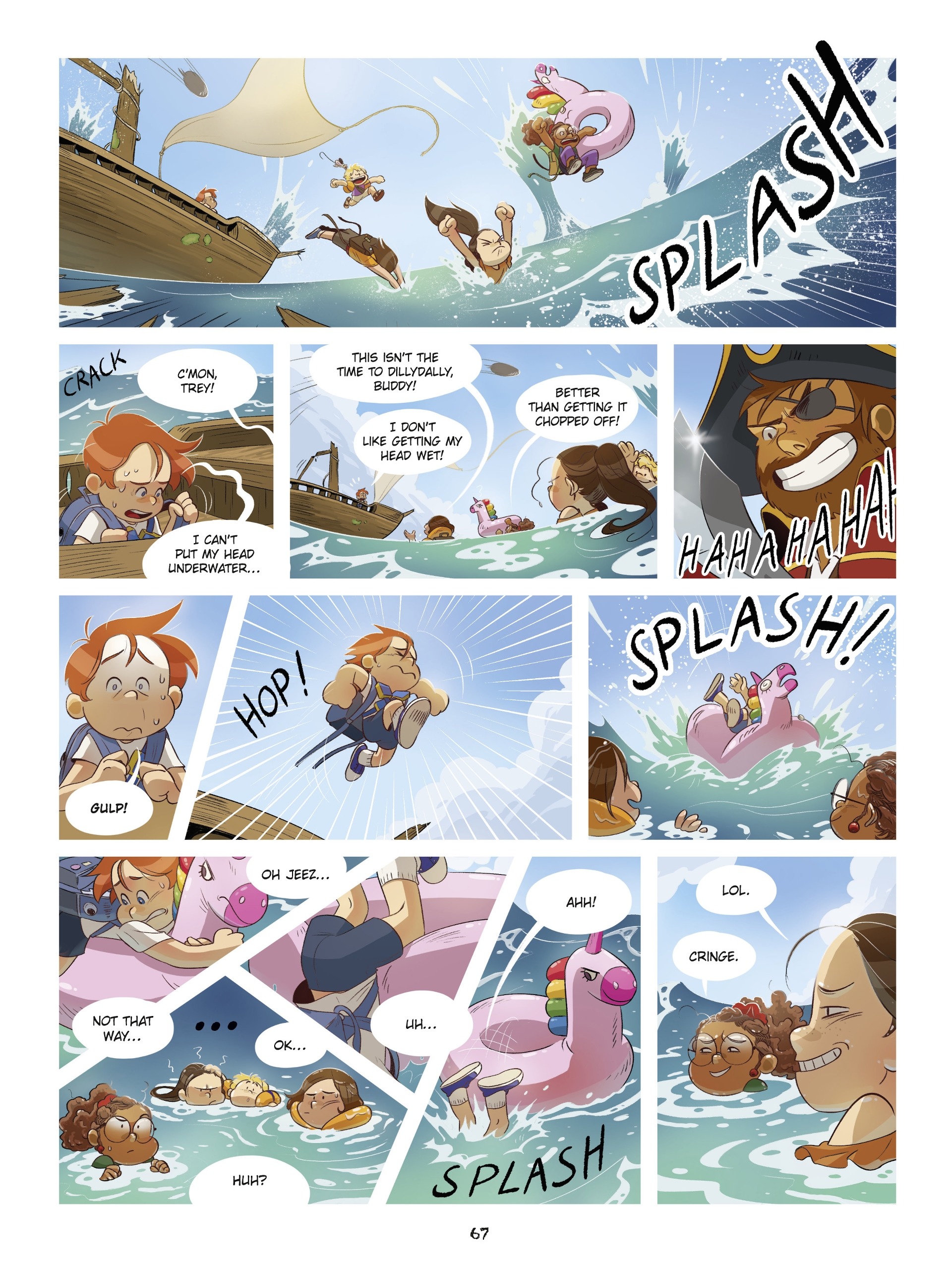 Read online Treasure: The Red Wave comic -  Issue # TPB - 67