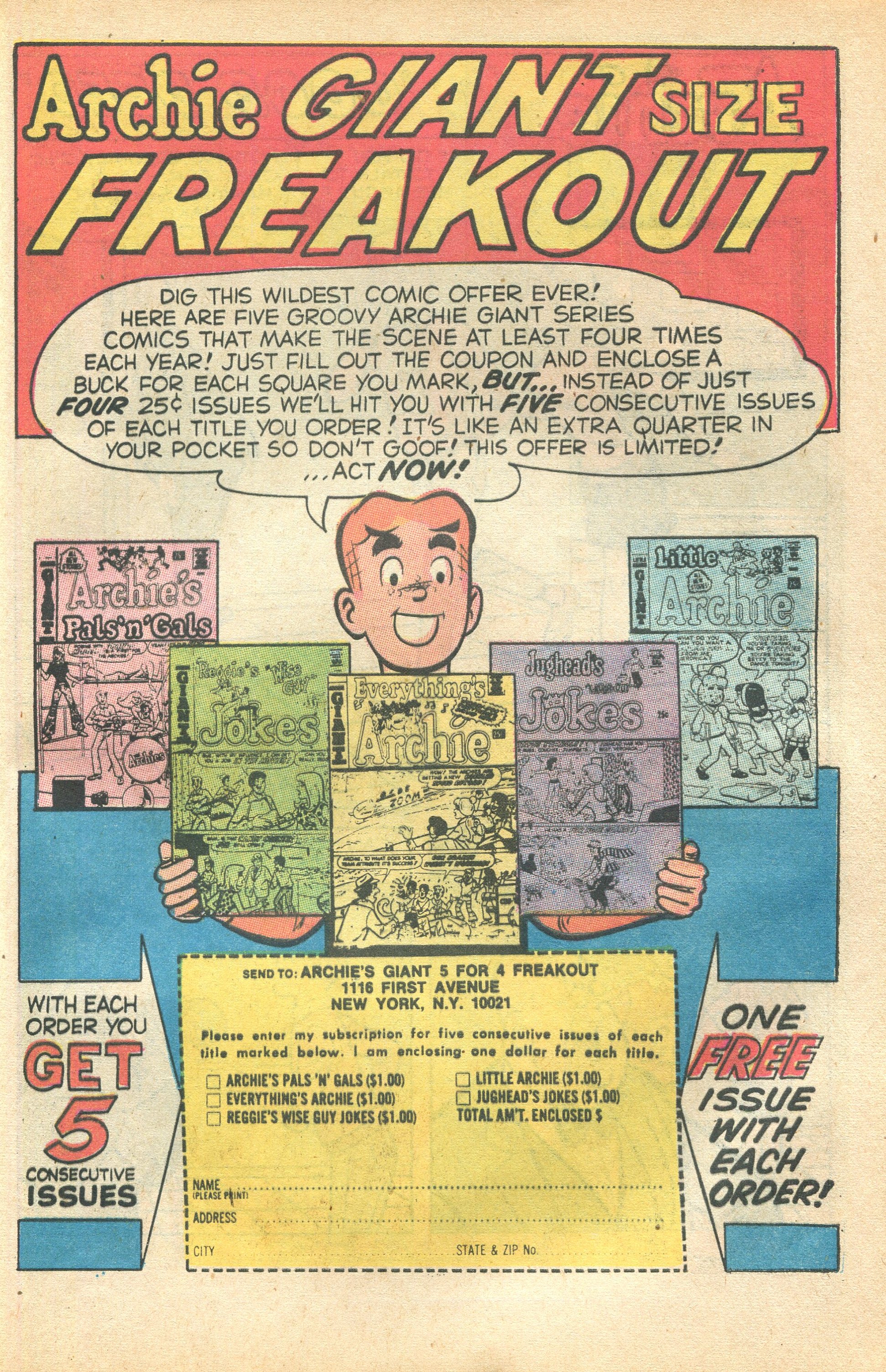 Read online Archie Giant Series Magazine comic -  Issue #174 - 55