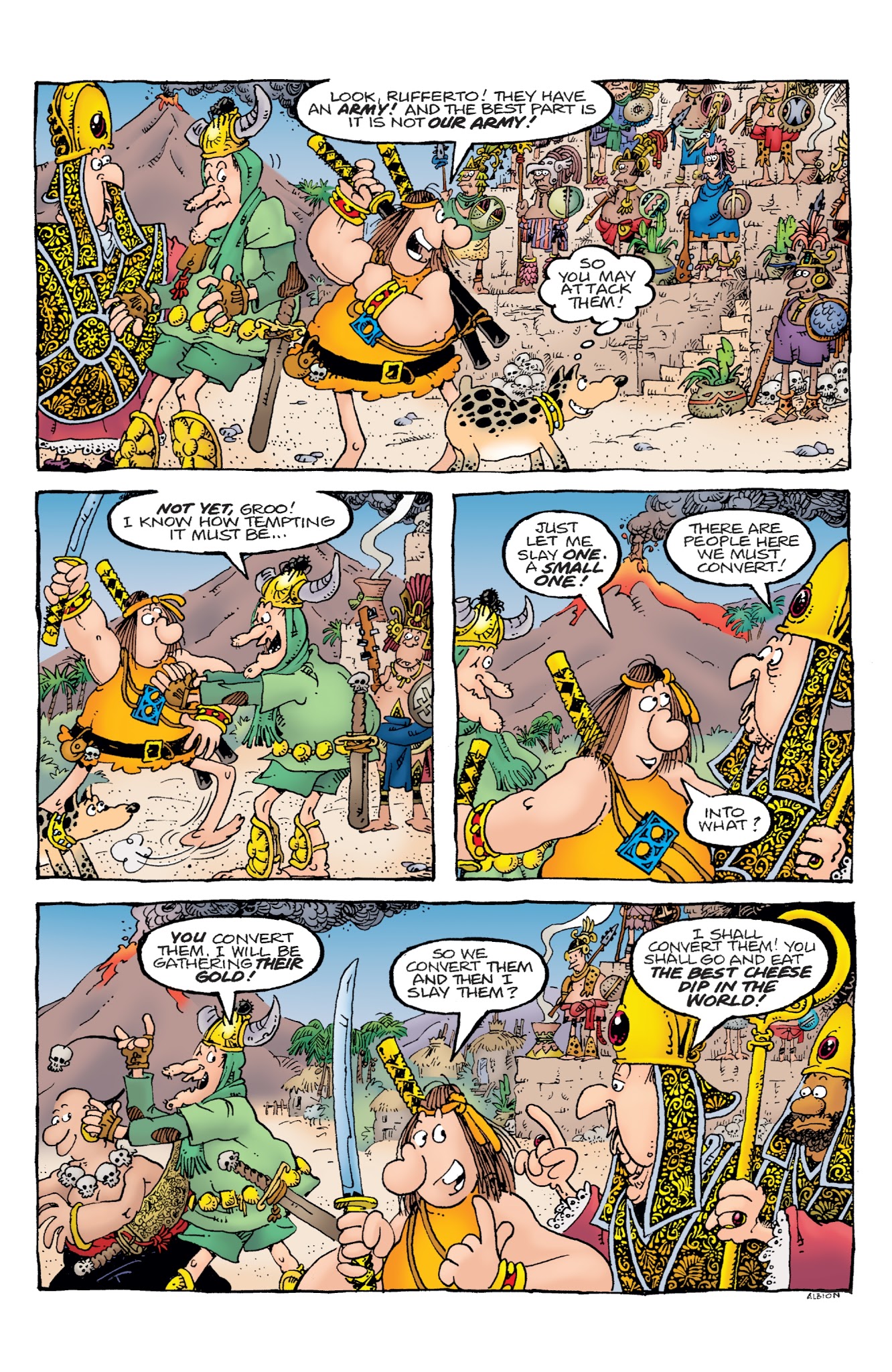 Read online Groo: Play of the Gods comic -  Issue #2 - 17