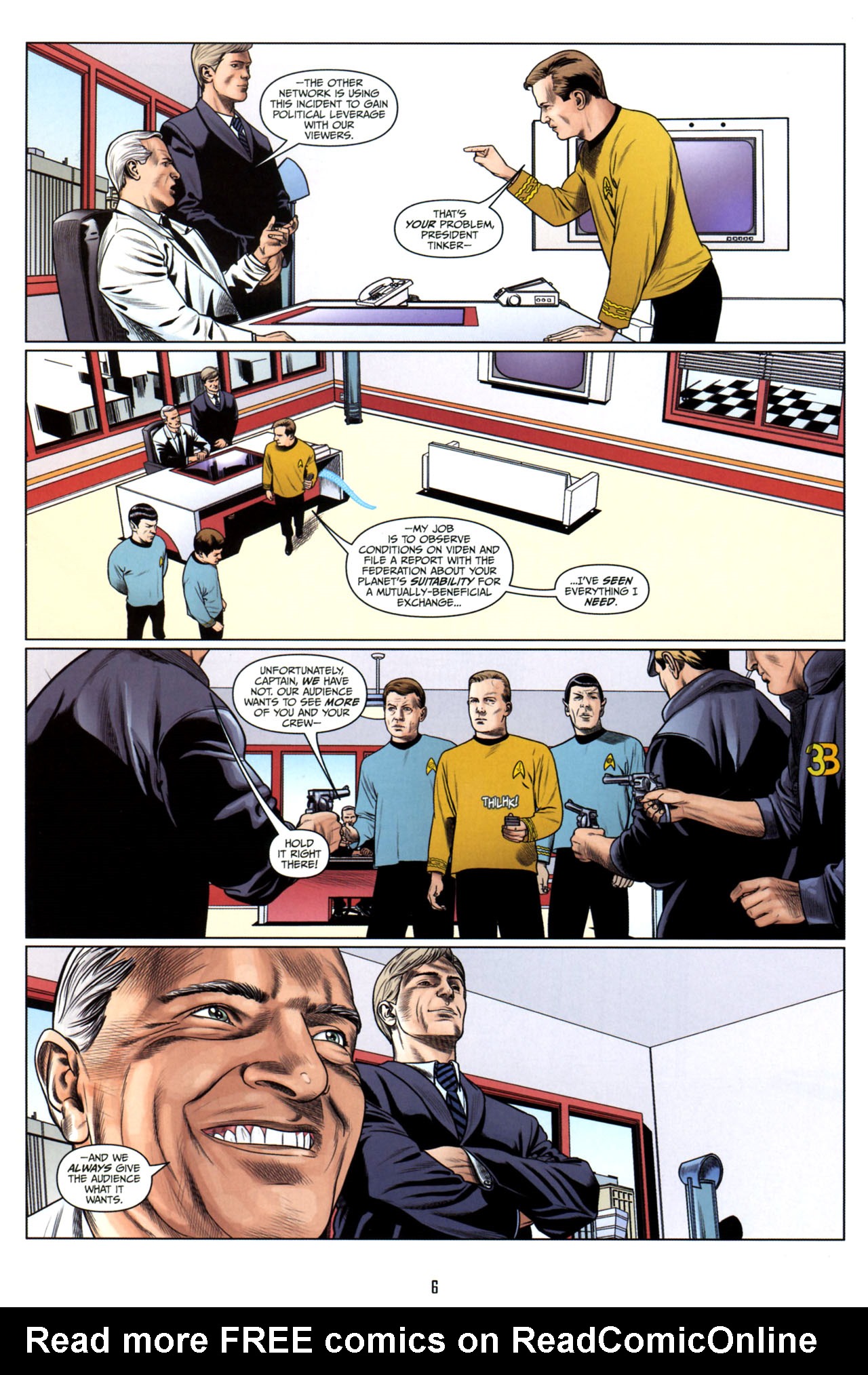 Read online Star Trek: Year Four comic -  Issue #4 - 8