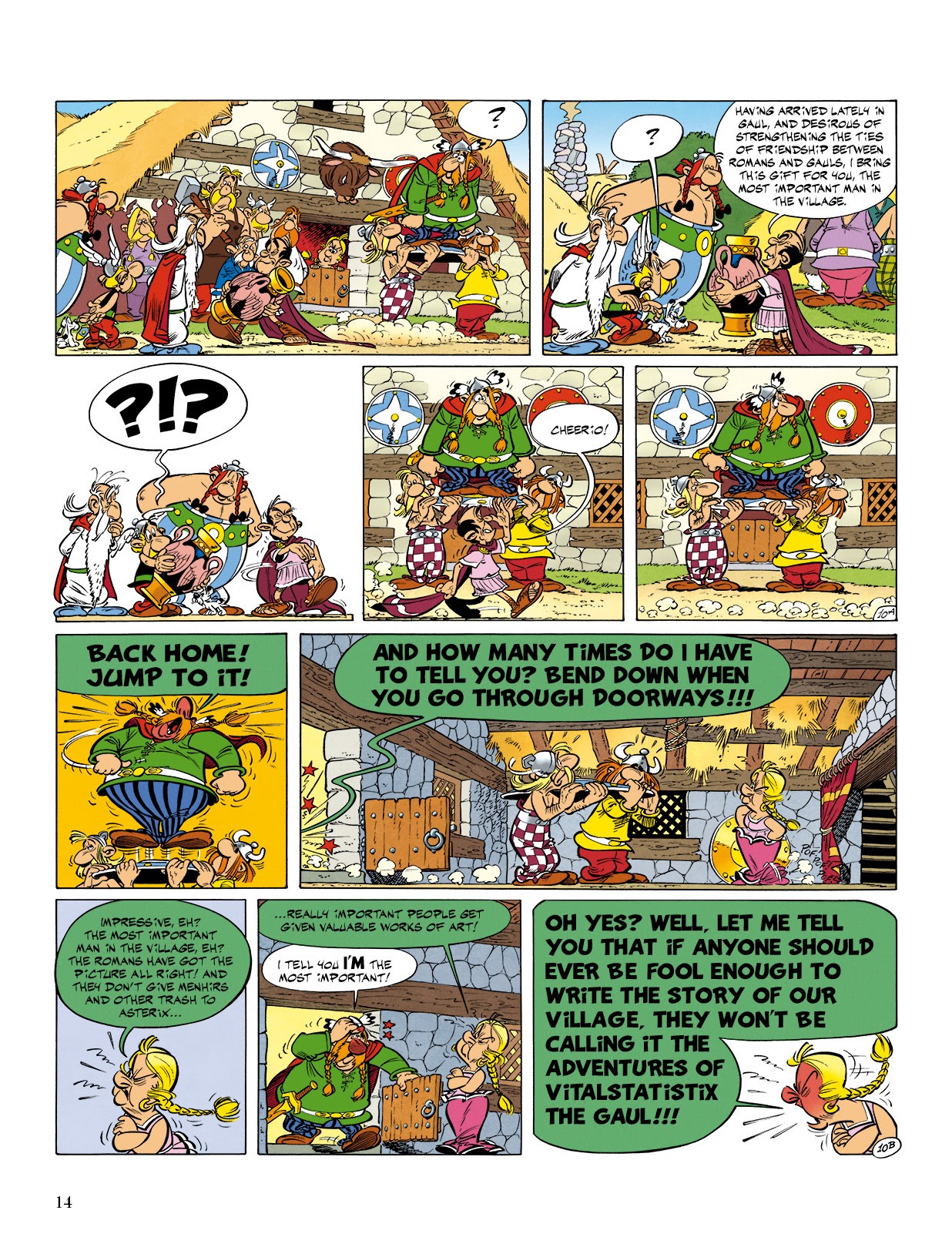 Read online Asterix comic -  Issue #15 - 15