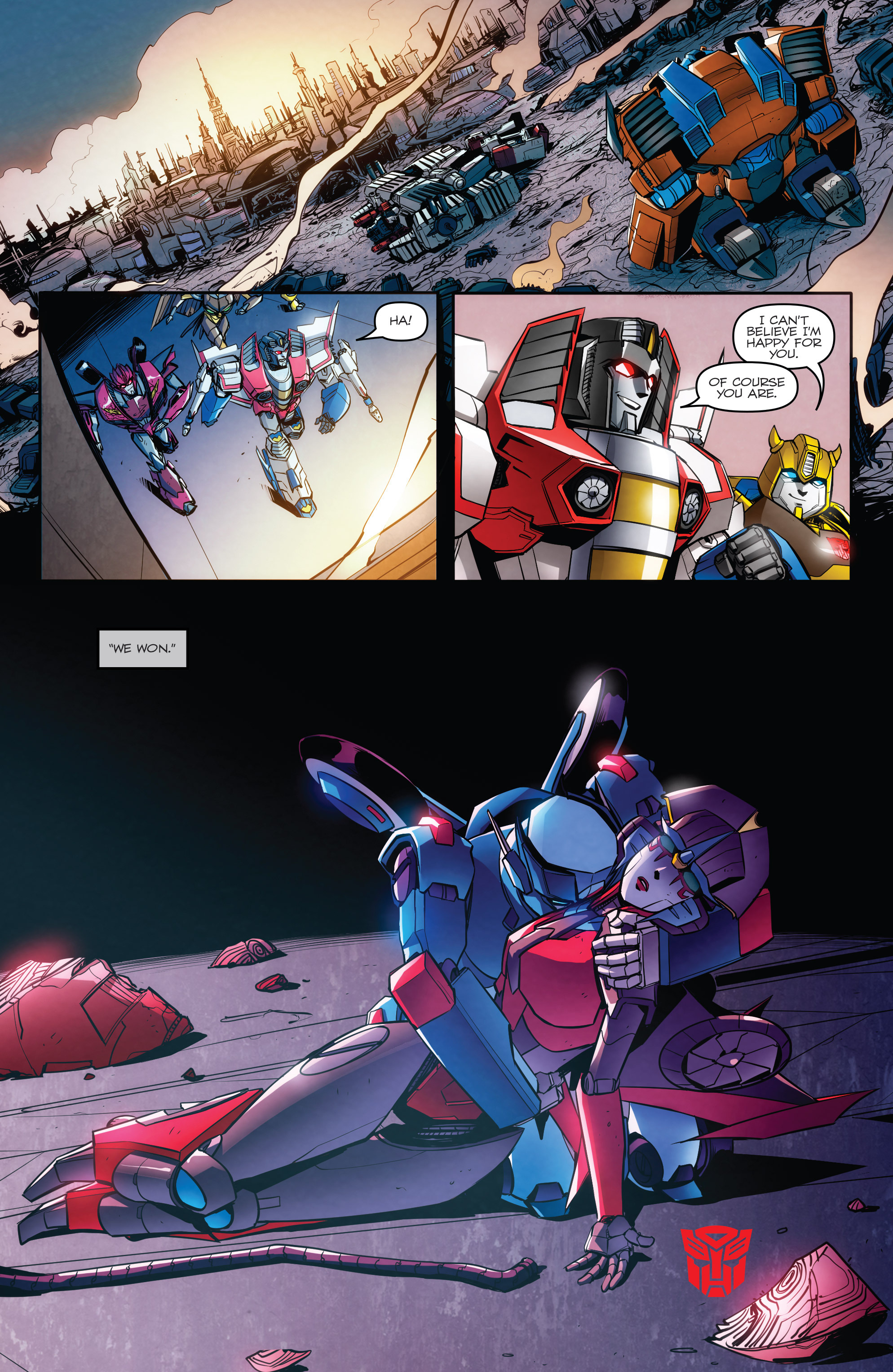 Read online Transformers: Till All Are One comic -  Issue #8 - 22