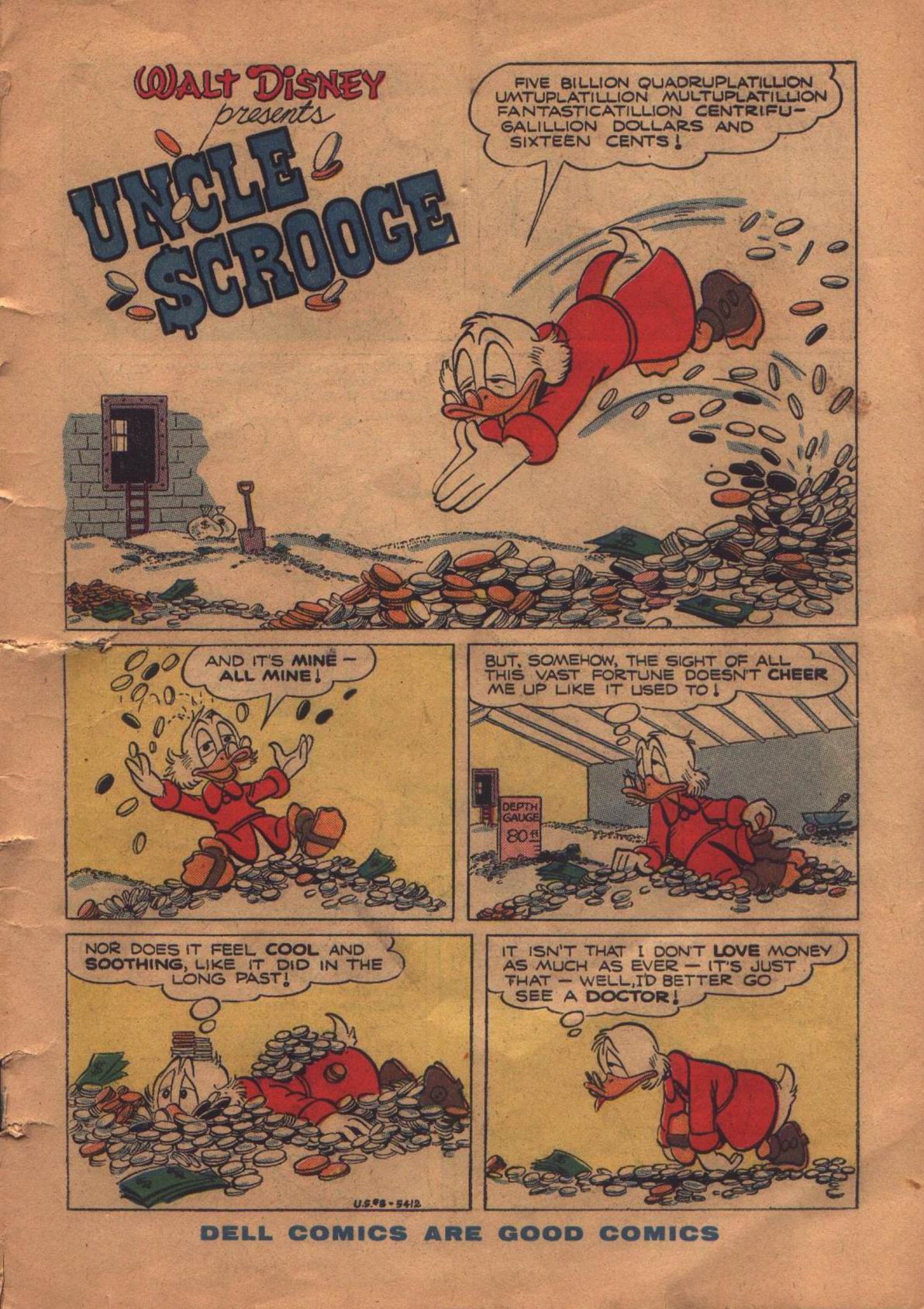 Read online Uncle Scrooge (1953) comic -  Issue #8 - 3