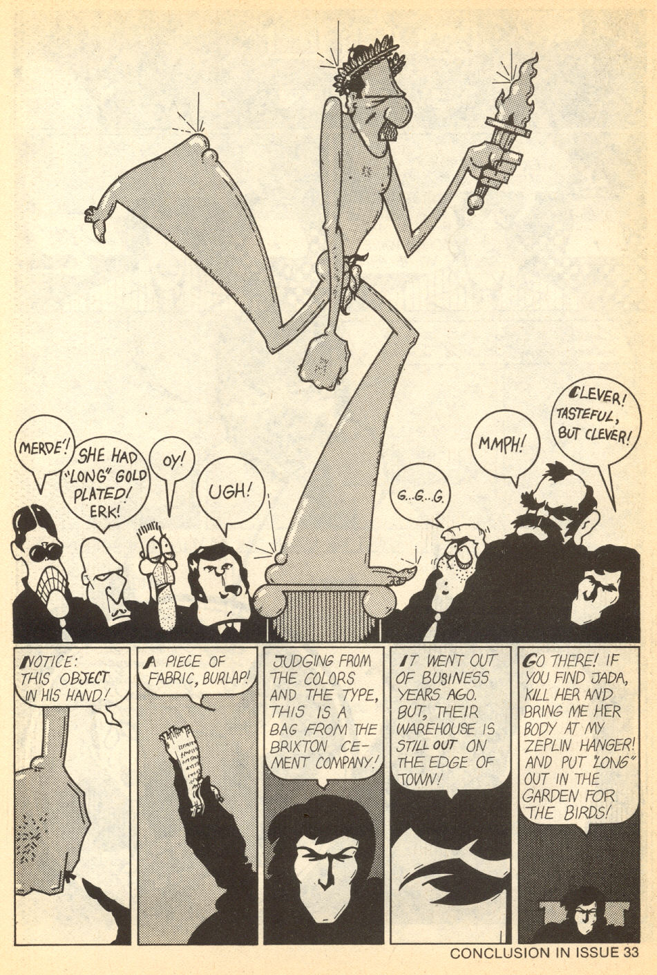 Read online Cerebus comic -  Issue #32 - 34