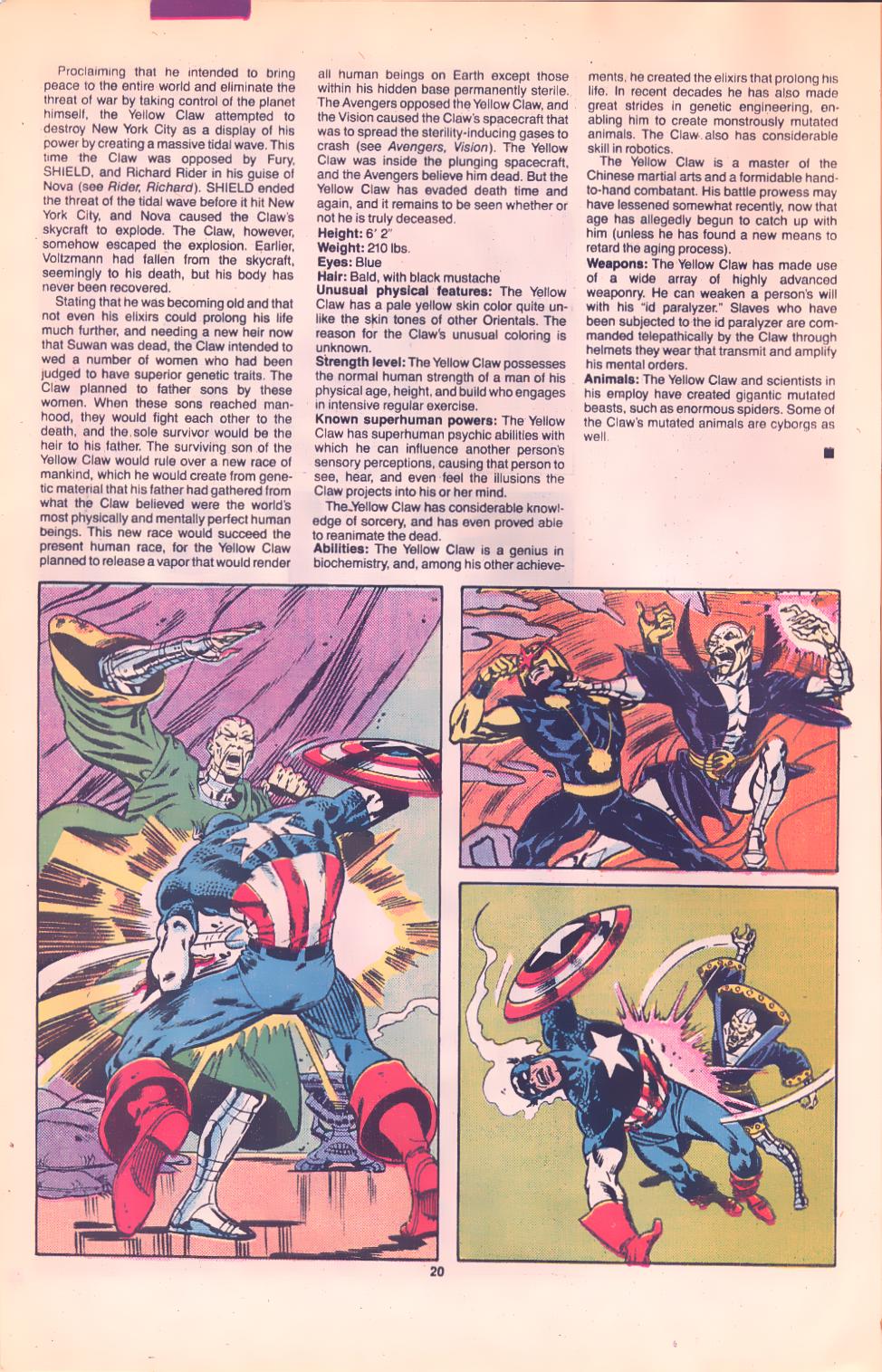 Read online The Official Handbook of the Marvel Universe Deluxe Edition comic -  Issue #15 - 22