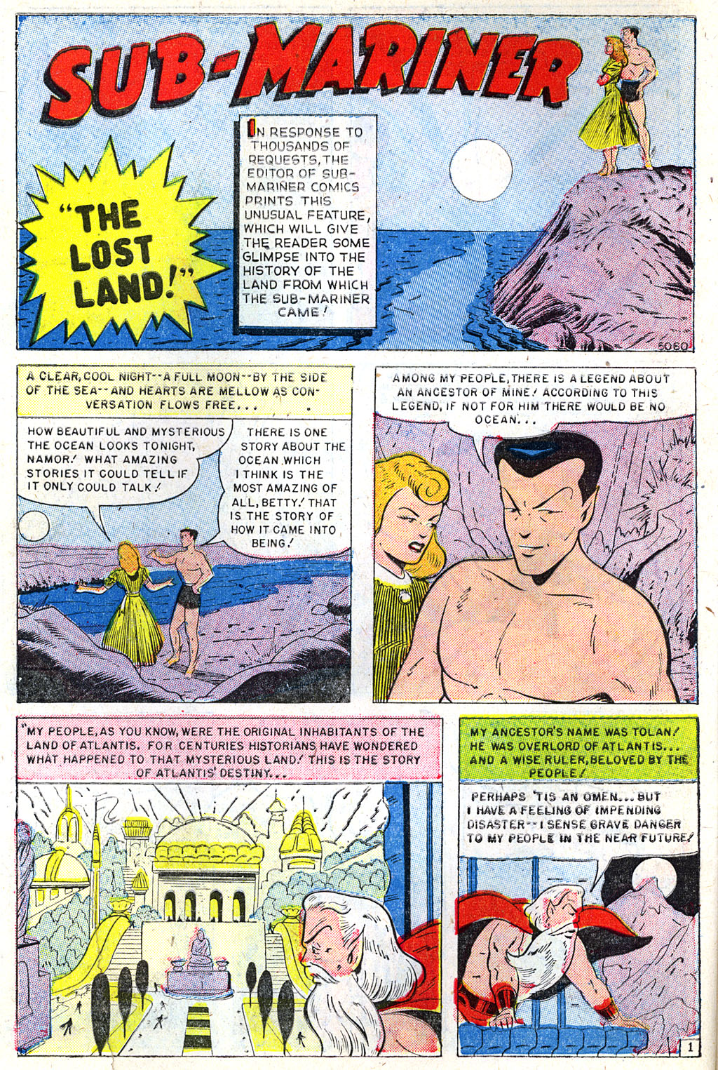 Read online Sub-Mariner Comics comic -  Issue #31 - 9