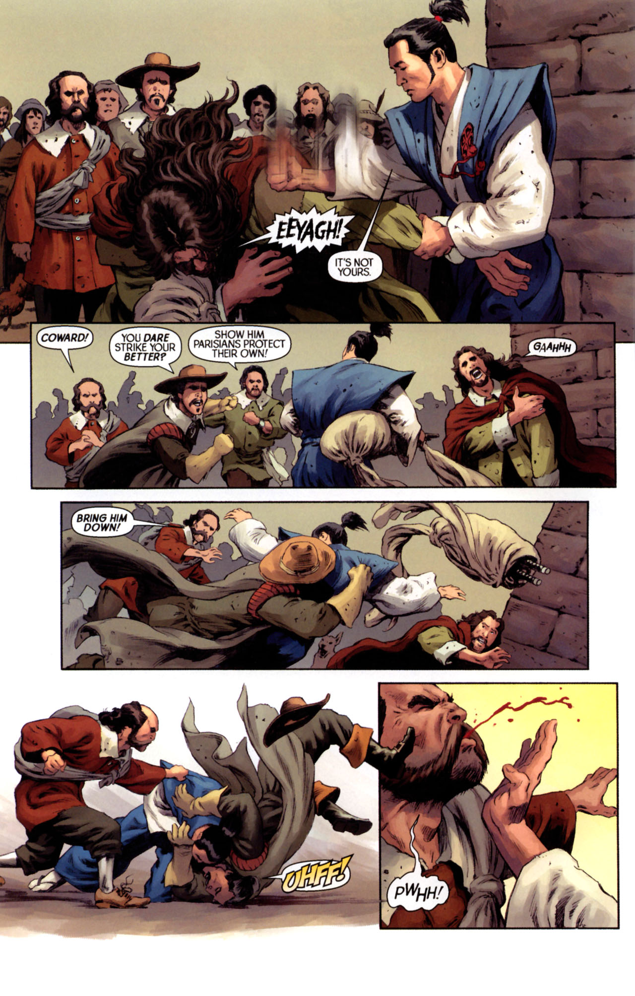 Read online Samurai: Heaven and Earth comic -  Issue #3 - 7