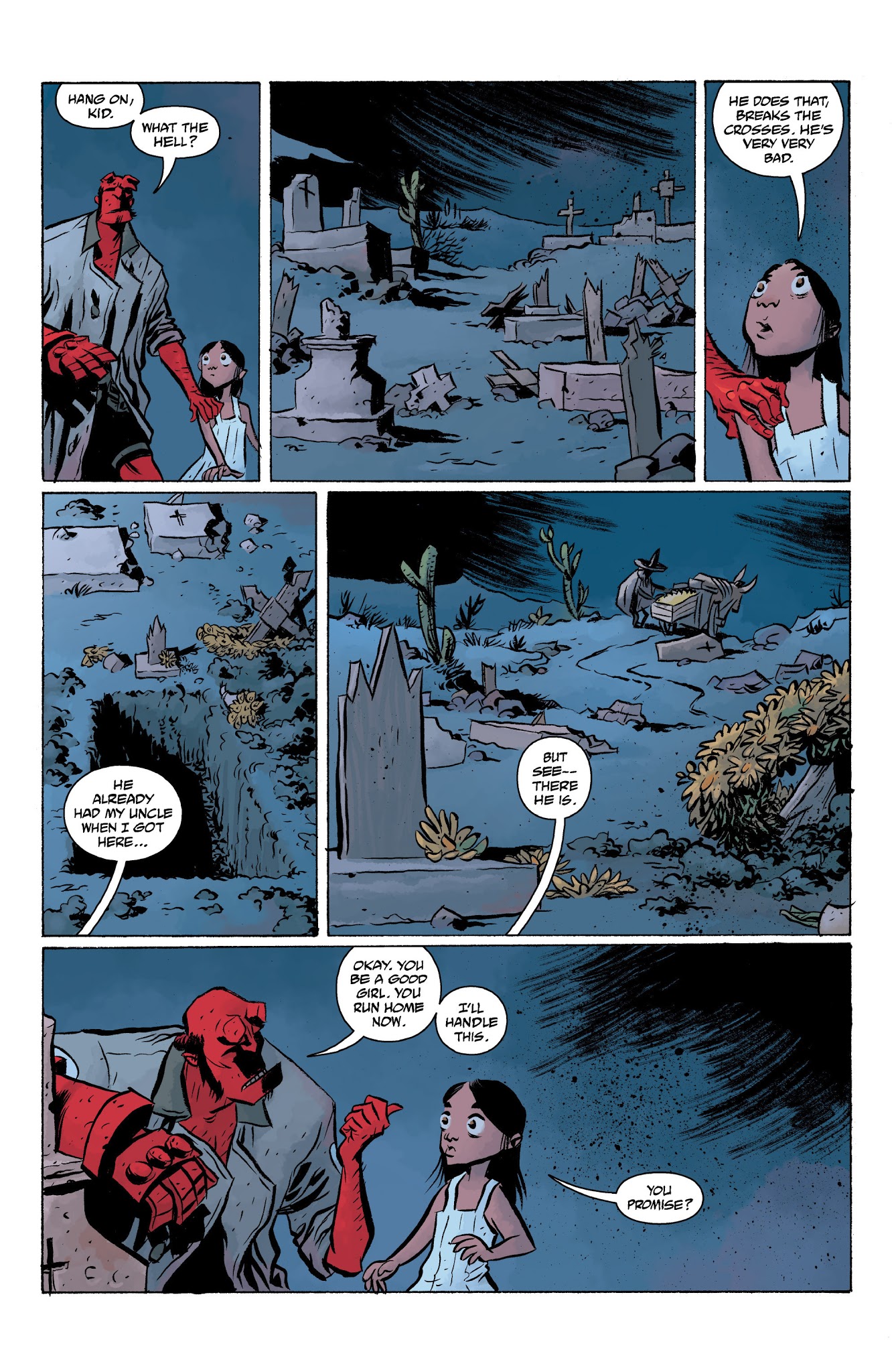 Read online Hellboy In Mexico comic -  Issue # TPB - 70
