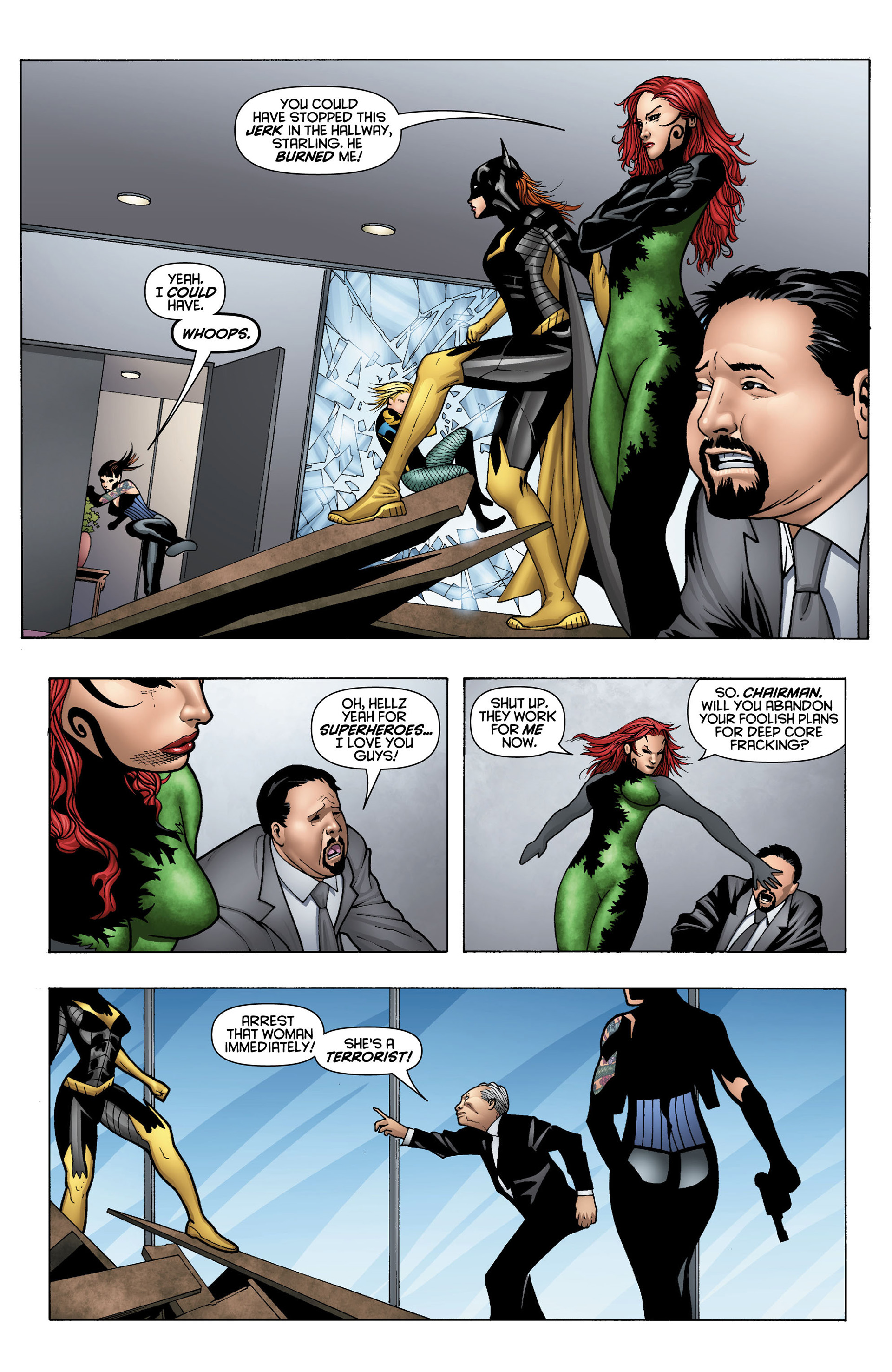 Read online Birds of Prey (2011) comic -  Issue #11 - 19