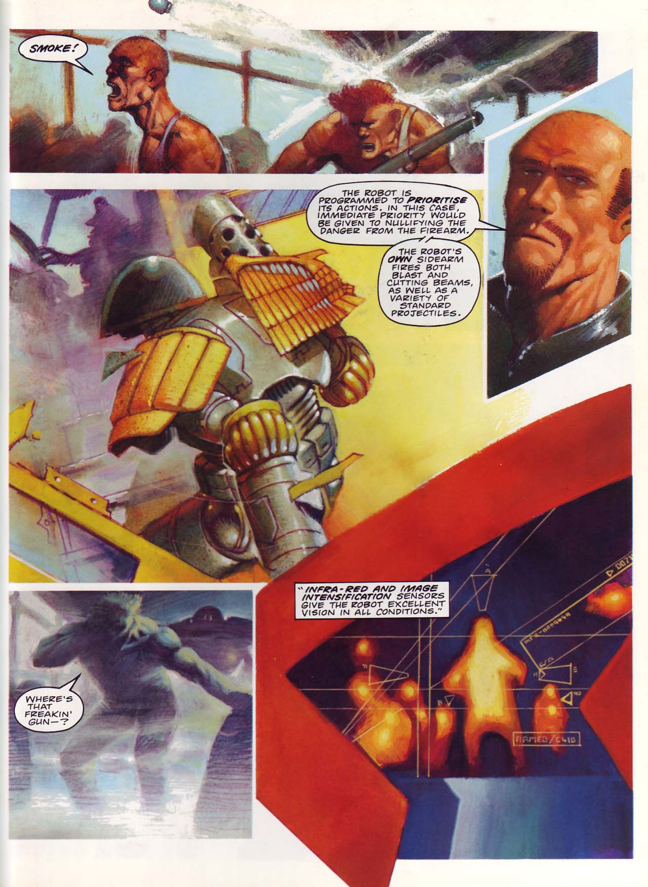 Read online Judge Dredd: Mechanismo comic -  Issue # TPB - 18