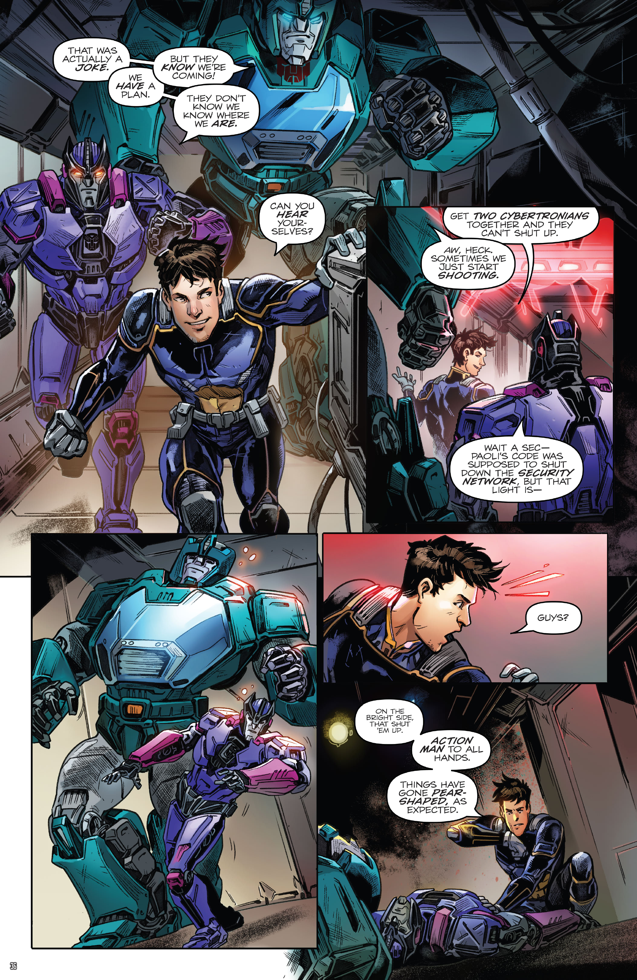 Read online Transformers: The IDW Collection Phase Three comic -  Issue # TPB 3 (Part 1) - 36