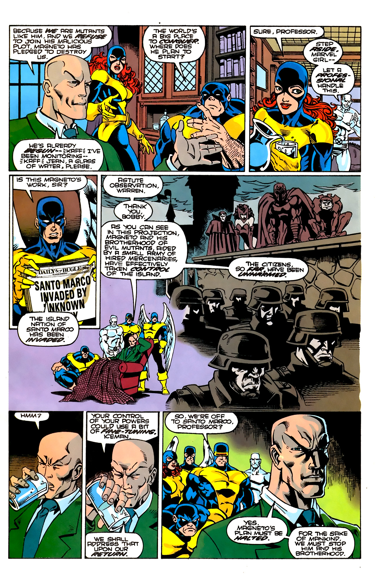 Read online Professor Xavier and the X-Men comic -  Issue #5 - 4