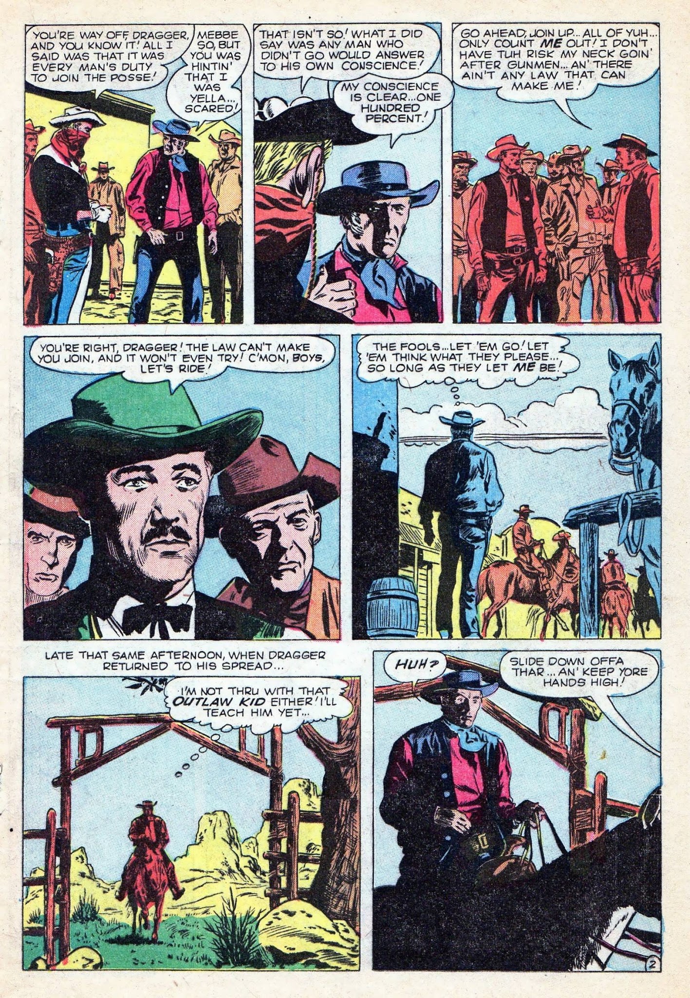 Read online The Outlaw Kid (1954) comic -  Issue #15 - 17