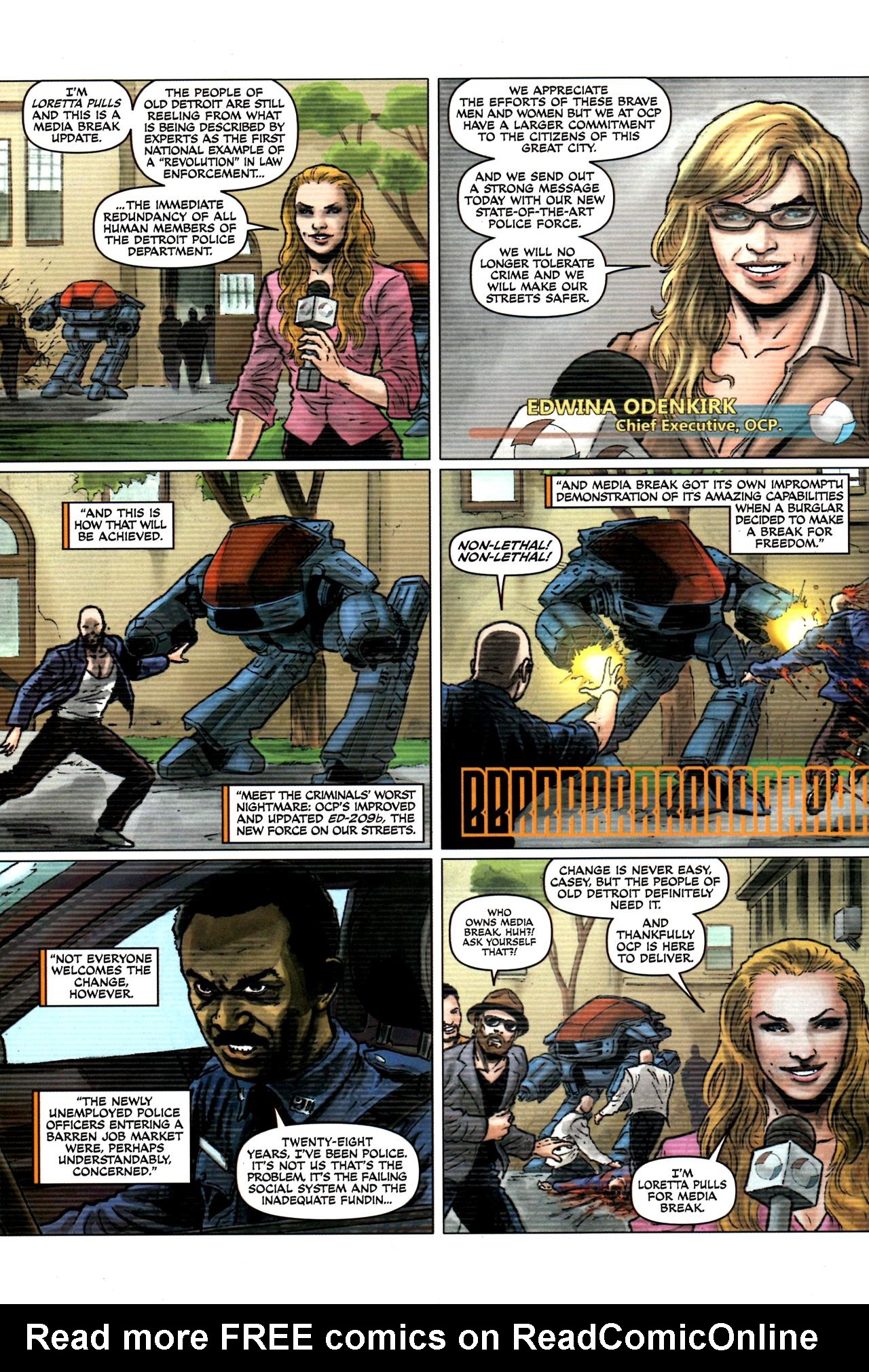 Read online Robocop (2010) comic -  Issue #1 - 16