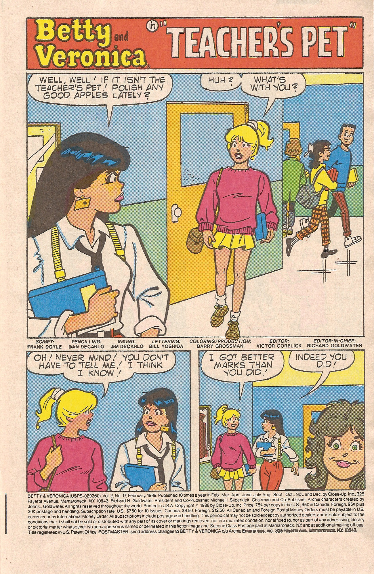 Read online Betty and Veronica (1987) comic -  Issue #17 - 3