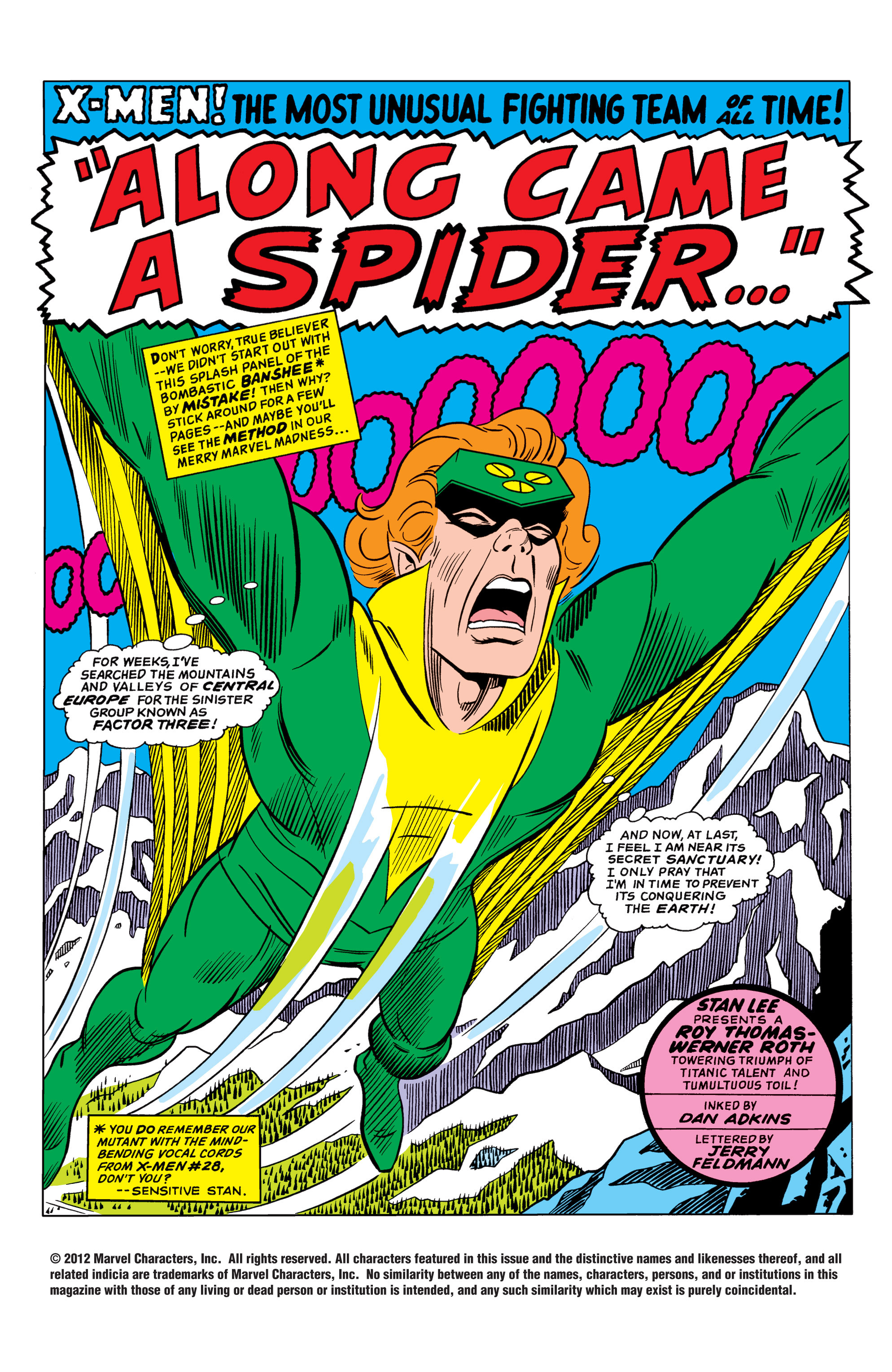 Read online Uncanny X-Men (1963) comic -  Issue #35 - 2