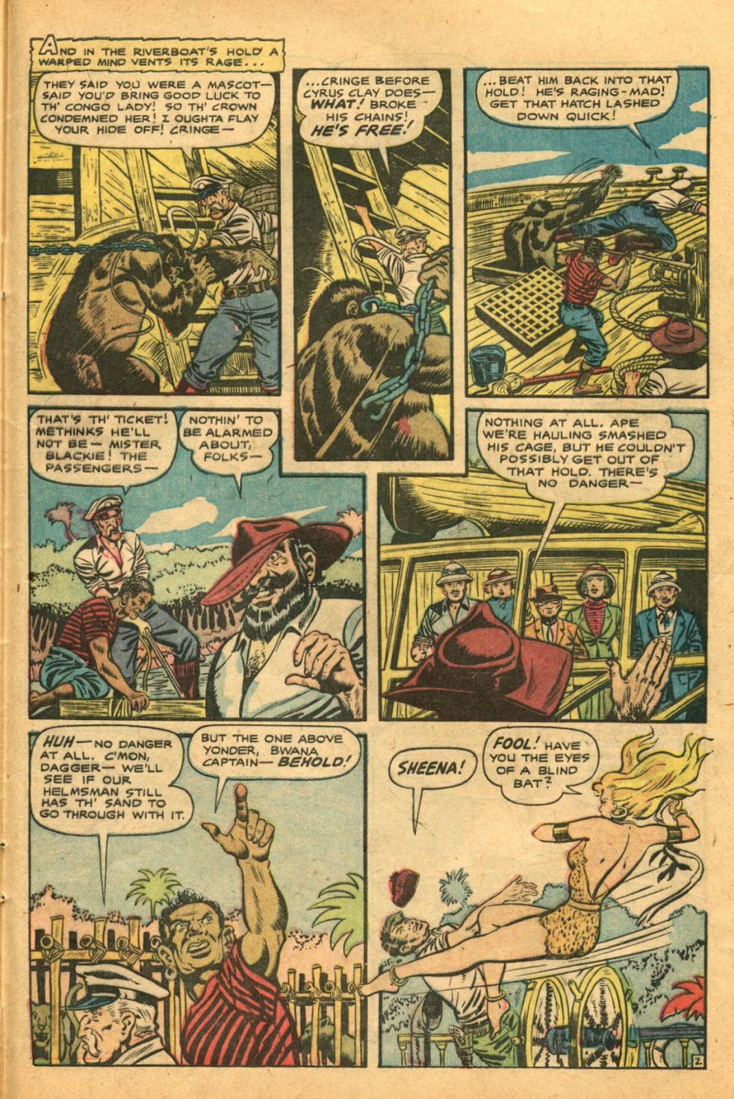 Sheena, Queen of the Jungle (1942) issue 12 - Page 29