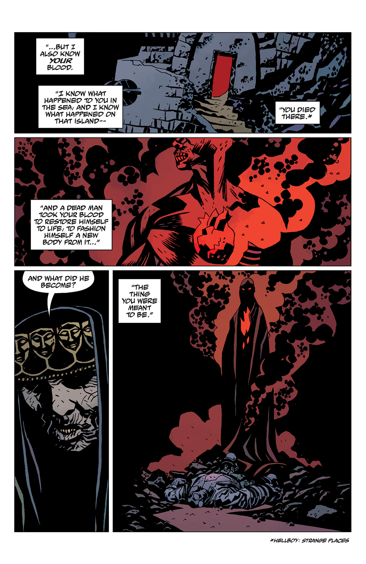 Read online Hellboy: The Wild Hunt comic -  Issue #3 - 16