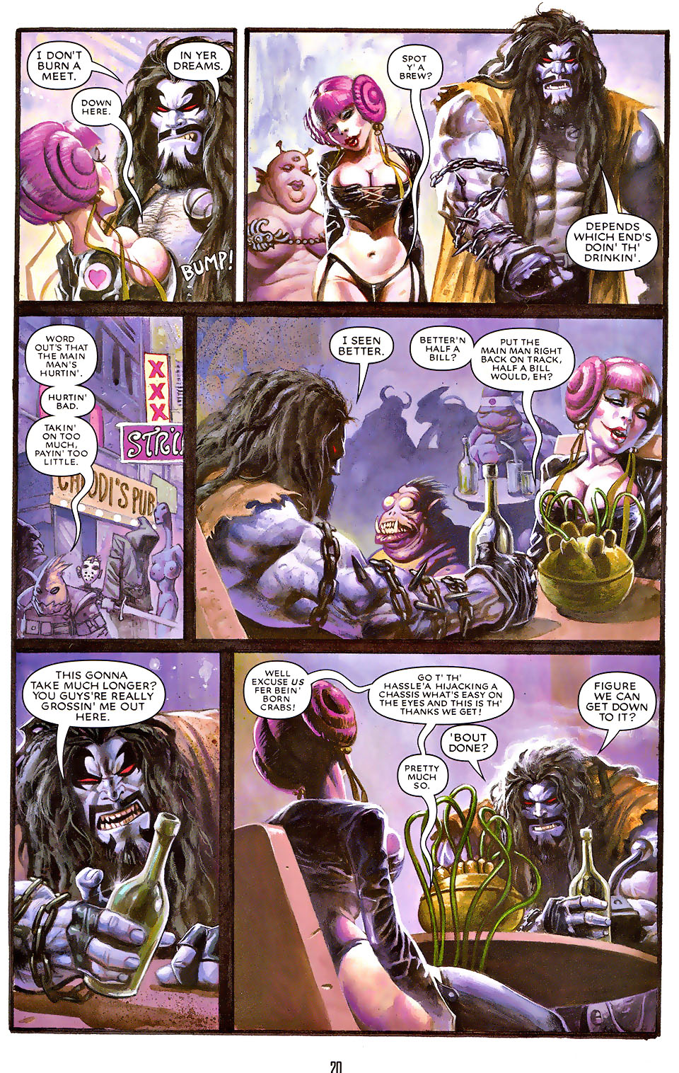 Read online Lobo: Unbound comic -  Issue #1 - 21