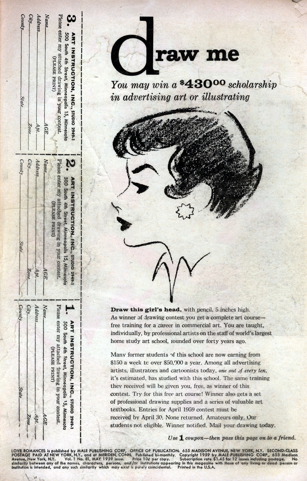 Read online Love Romances comic -  Issue #81 - 2