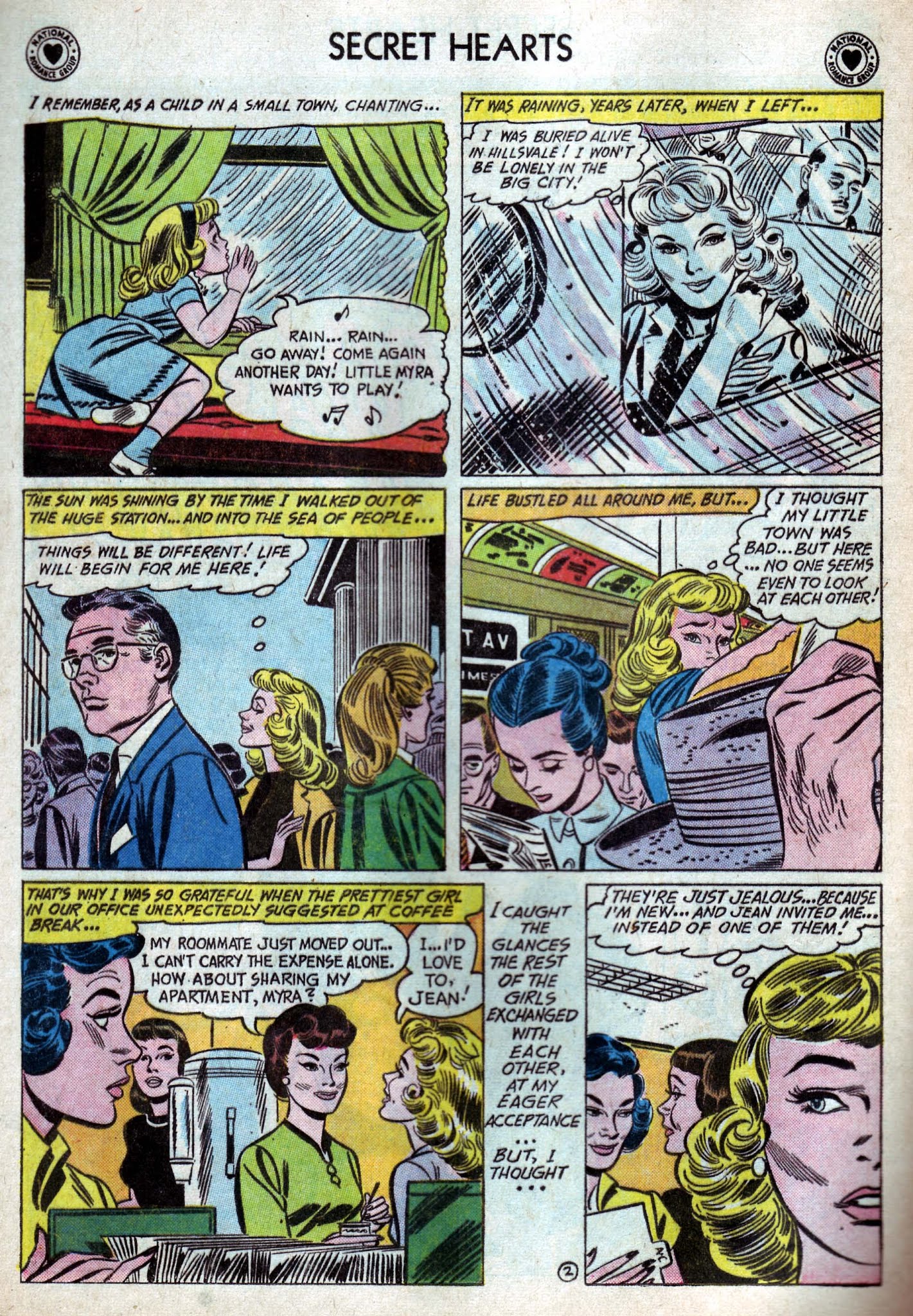 Read online Secret Hearts comic -  Issue #78 - 28