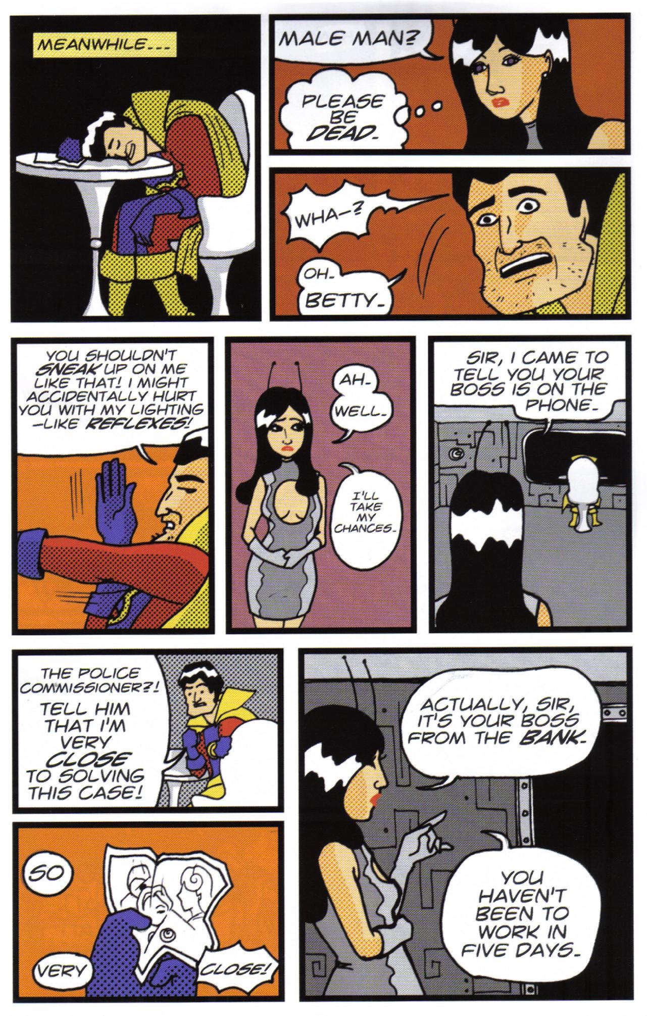 Read online I Was Kidnapped By Lesbian Pirates From Outer Space comic -  Issue #4 - 9