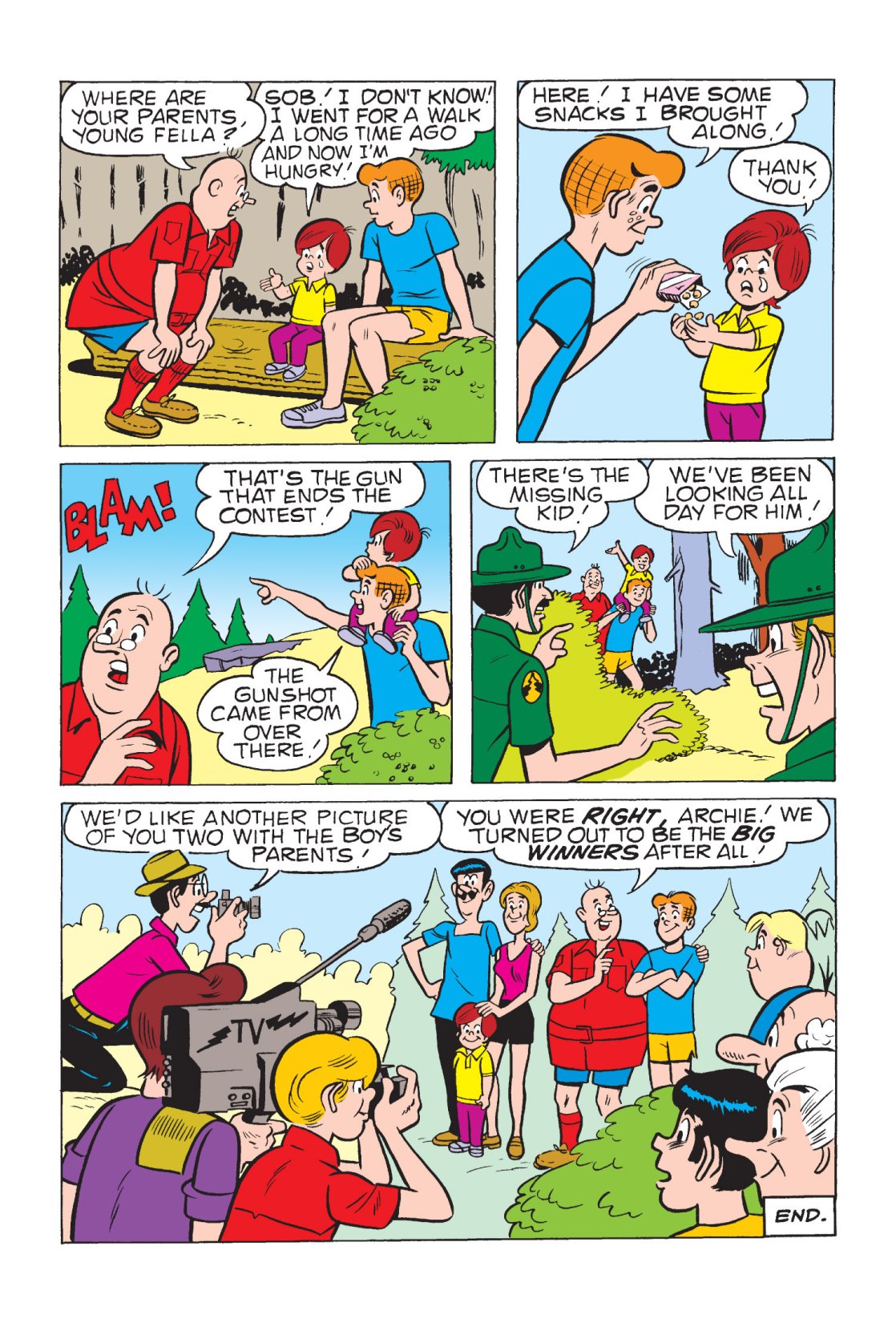 Read online Archie's Camp Tales comic -  Issue # TPB - 97