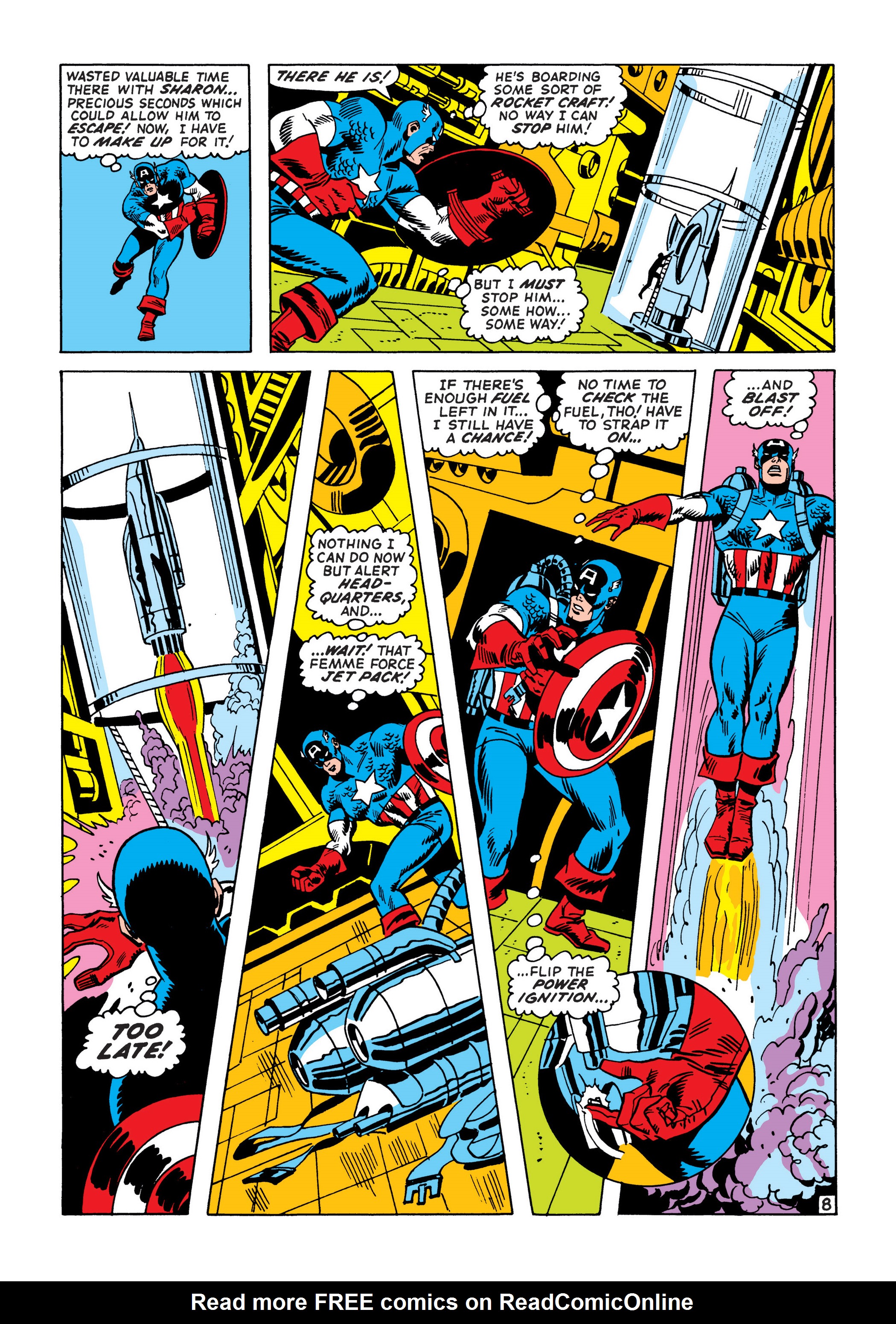 Read online Marvel Masterworks: Captain America comic -  Issue # TPB 6 (Part 3) - 37
