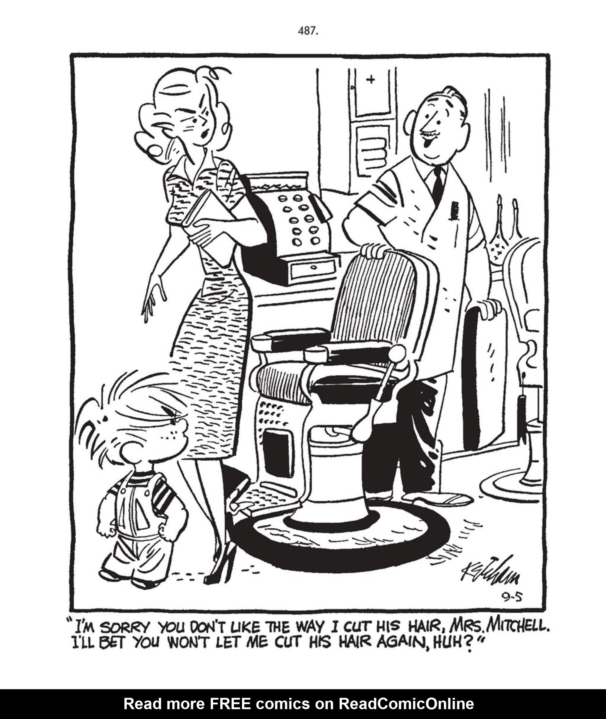 Read online Hank Ketcham's Complete Dennis the Menace comic -  Issue # TPB 1 (Part 6) - 15