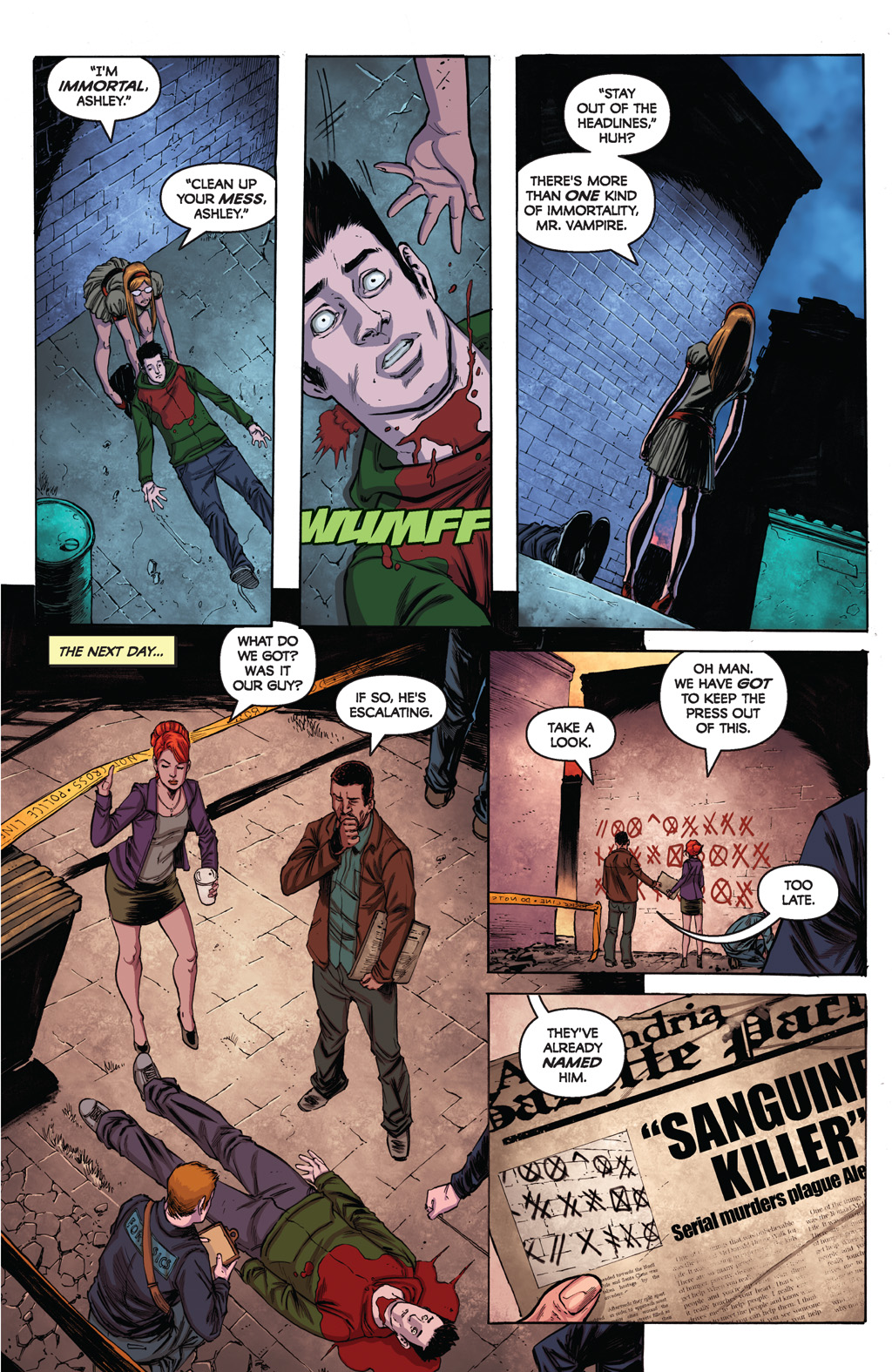 Read online Ex Sanguine comic -  Issue #1 - 21