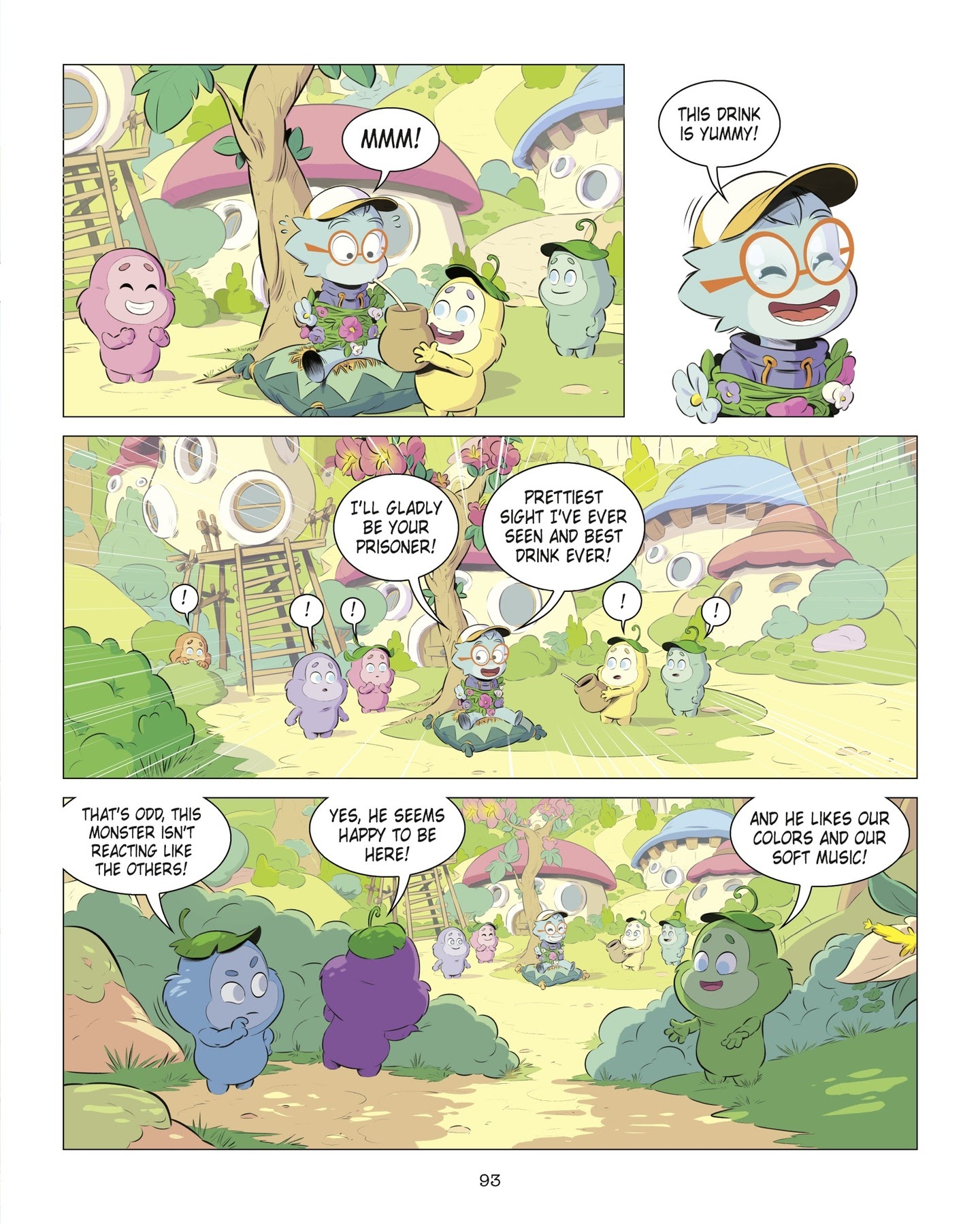 Read online The School for Little Monsters: It's Tough Being Flop comic -  Issue # TPB - 93