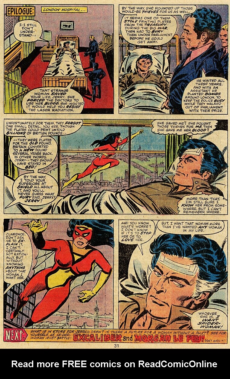 Read online Spider-Woman (1978) comic -  Issue #1 - 18