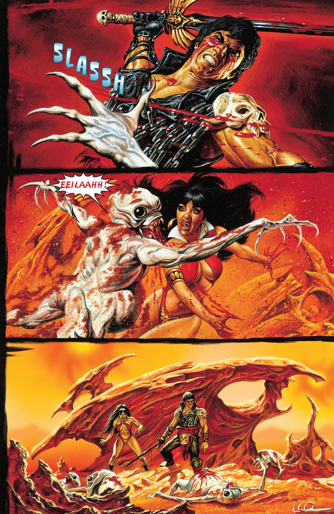 Read online Vampirella Masters Series comic -  Issue # TPB 6 - 34