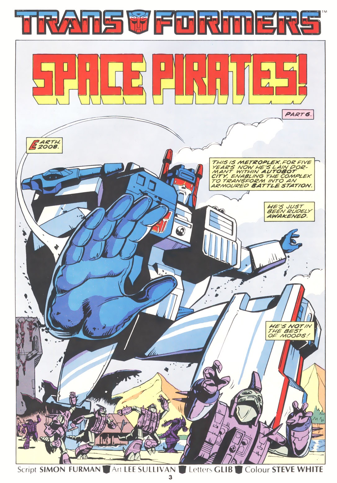 Read online The Transformers (UK) comic -  Issue #187 - 3