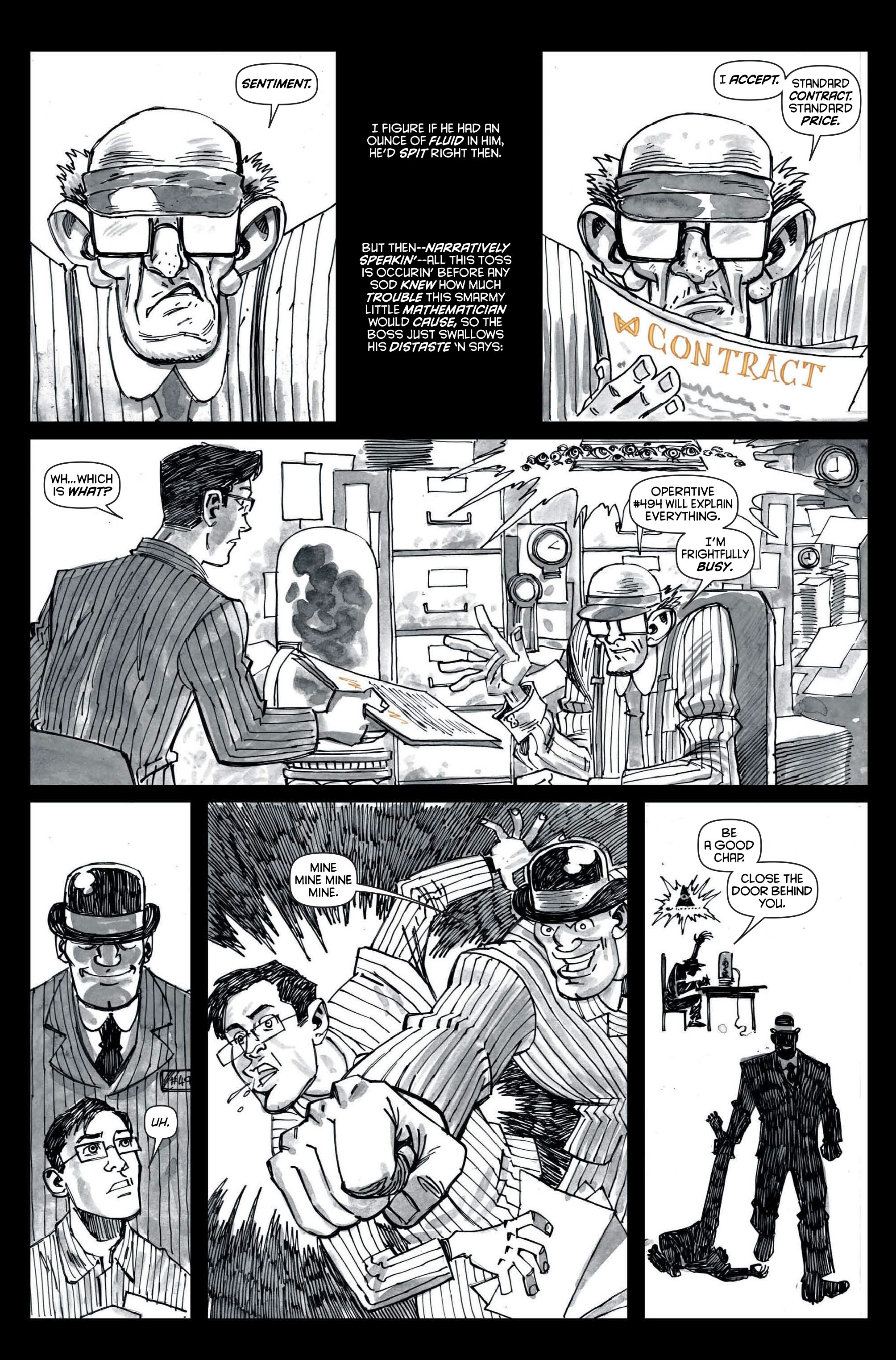 Read online Numbercruncher comic -  Issue #1 - 12