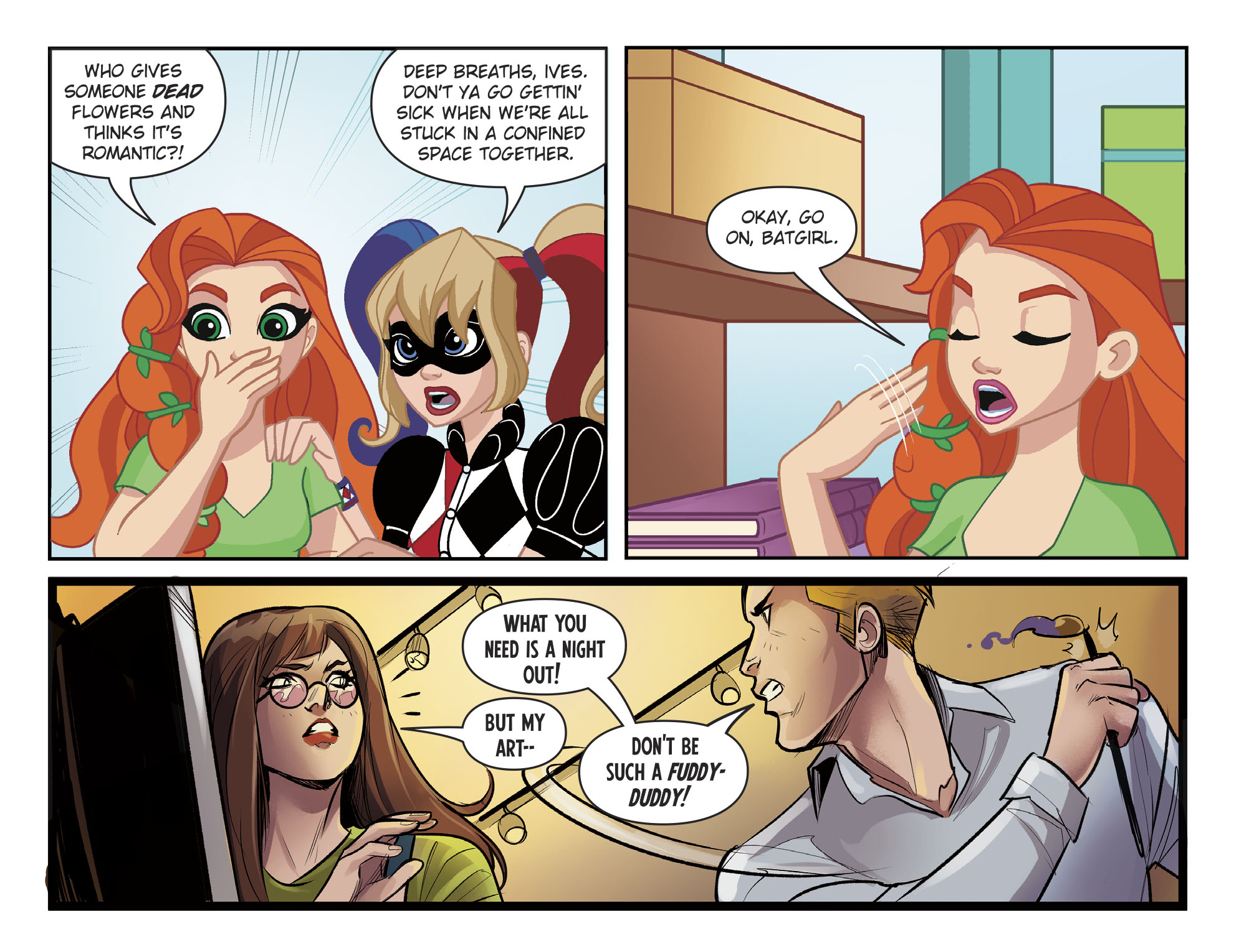 Read online DC Super Hero Girls: Out of the Bottle comic -  Issue #9 - 11