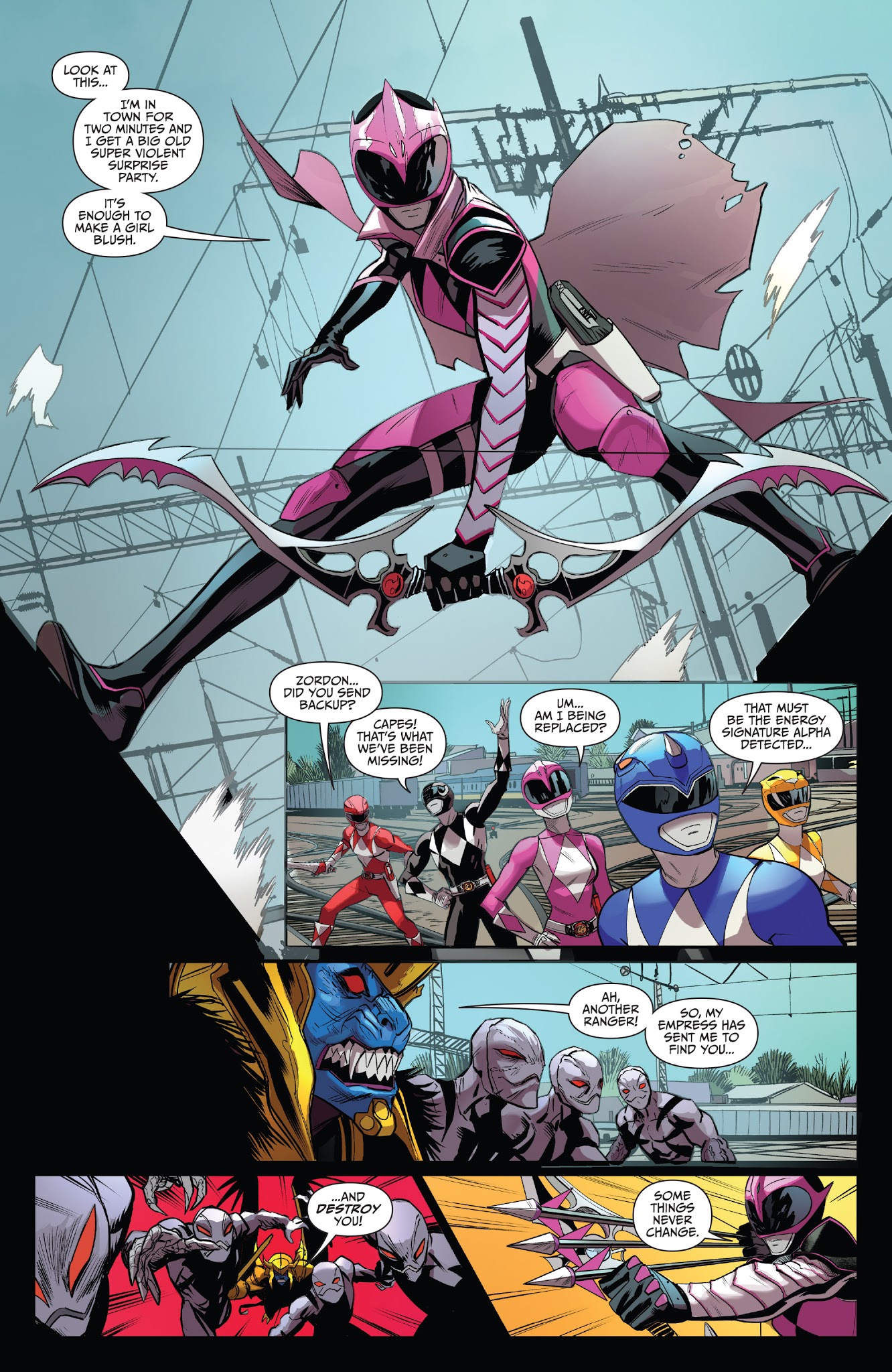 Read online Saban's Go Go Power Rangers comic -  Issue #9 - 12