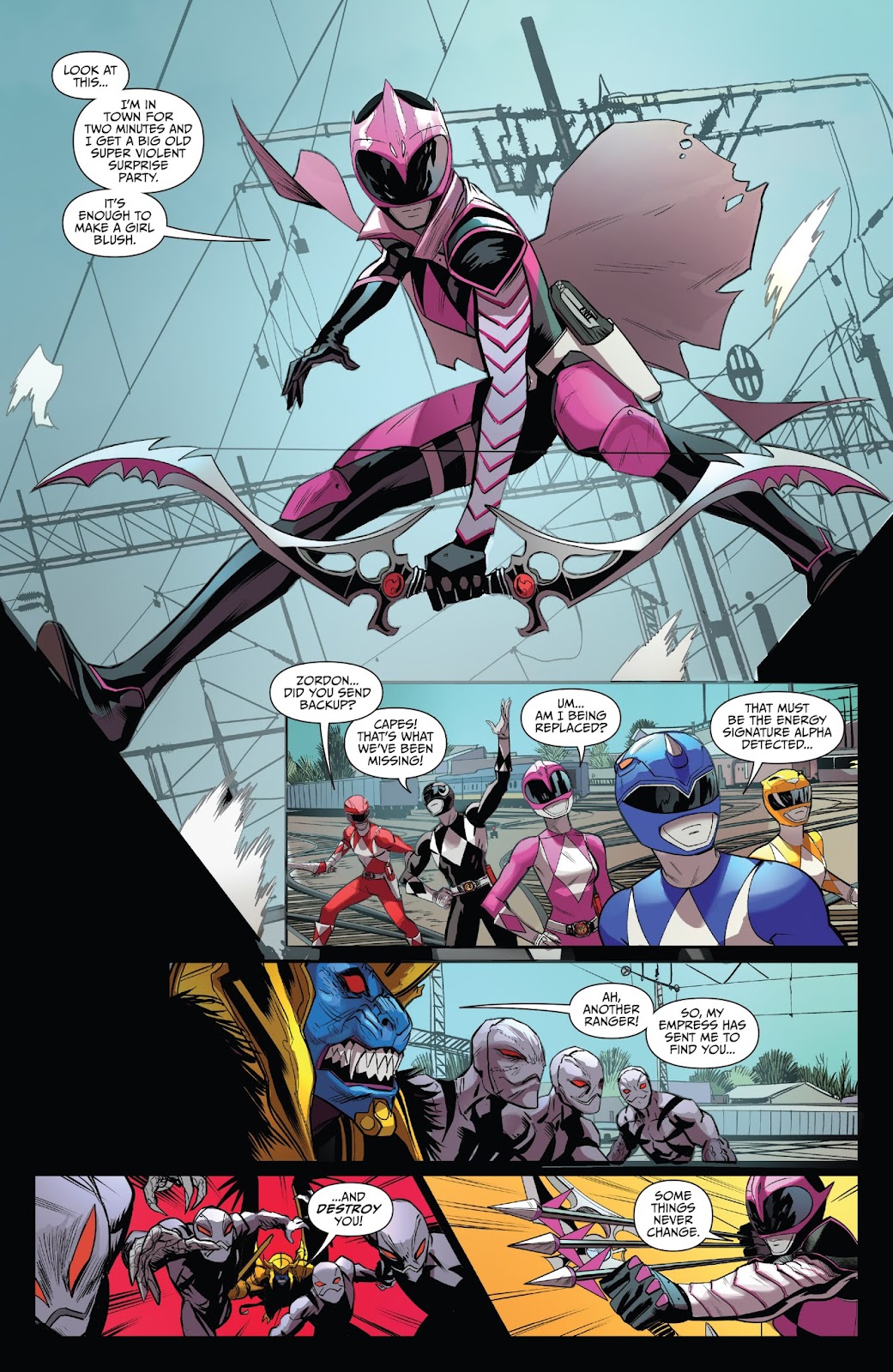 Saban's Go Go Power Rangers issue 9 - Page 12