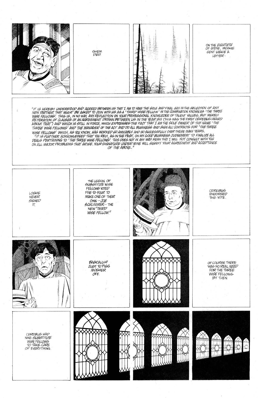 Cerebus Issue #279 #278 - English 10 Cerebus Issue #279 #278 - English 10