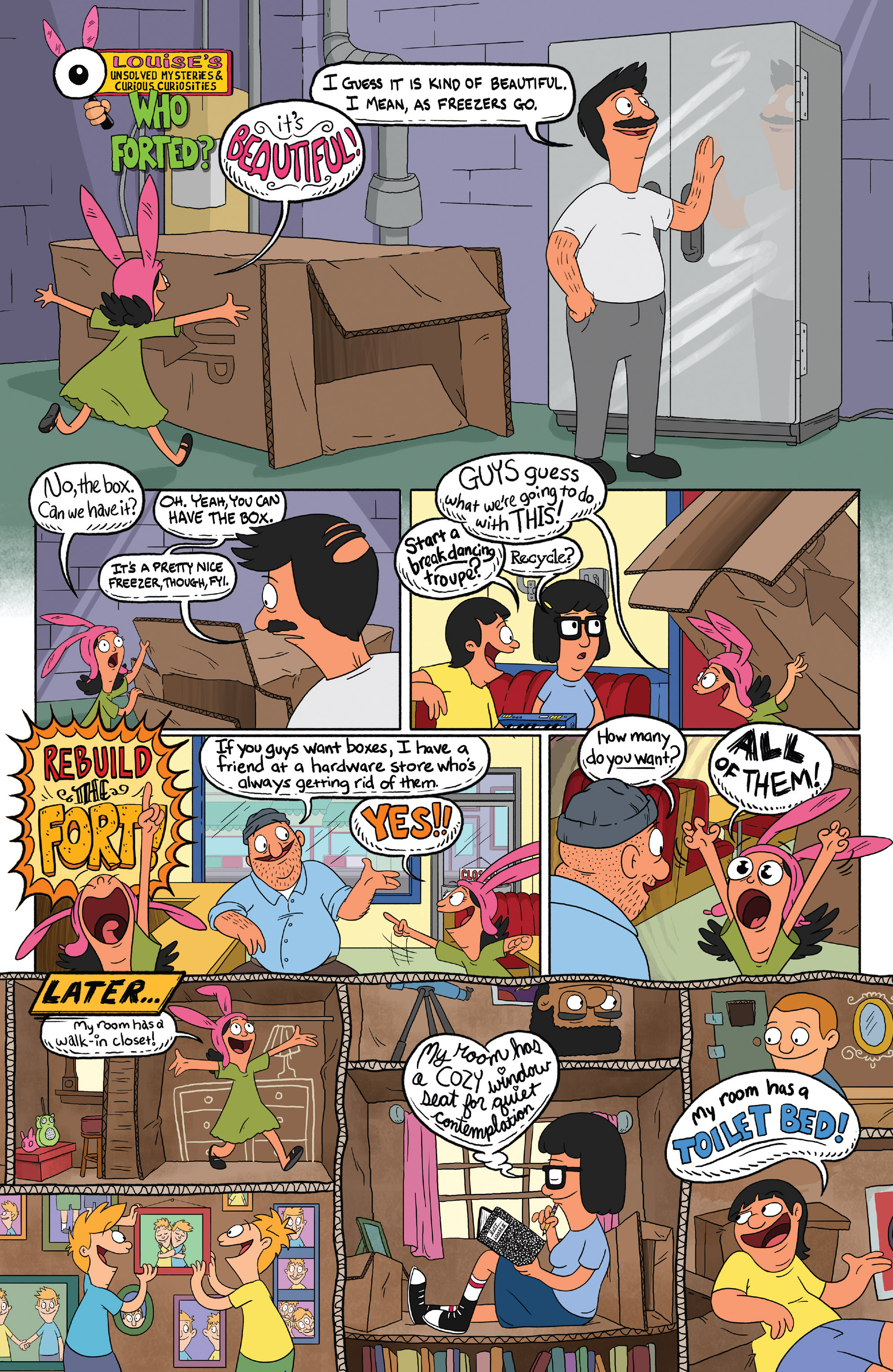 Read online Bob's Burgers (2014) comic -  Issue #3 - 12