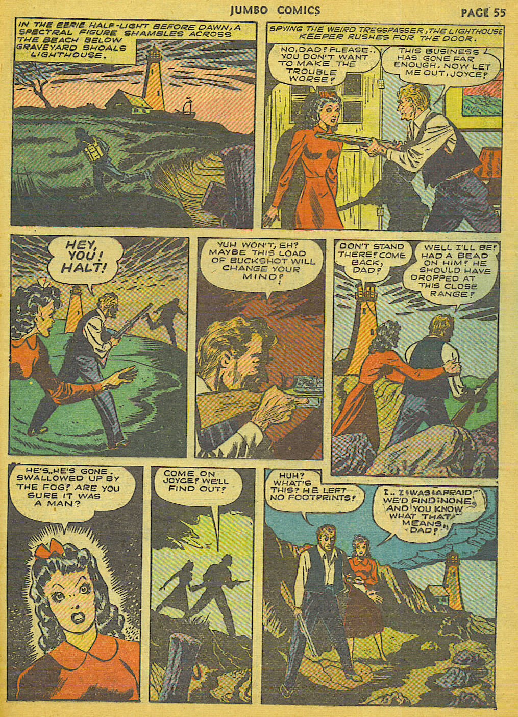 Read online Jumbo Comics comic -  Issue #49 - 57