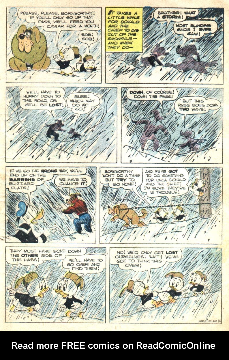 Read online Walt Disney's Comics and Stories comic -  Issue #125 - 11