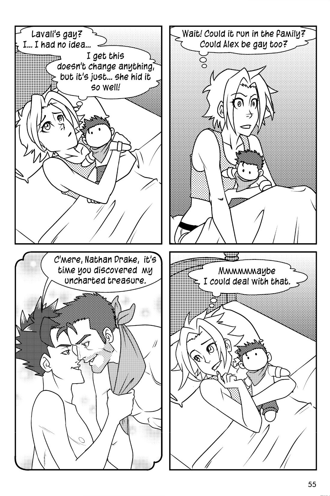 Read online Sandra On The Rocks comic -  Issue # TPB 2 (Part 1) - 56