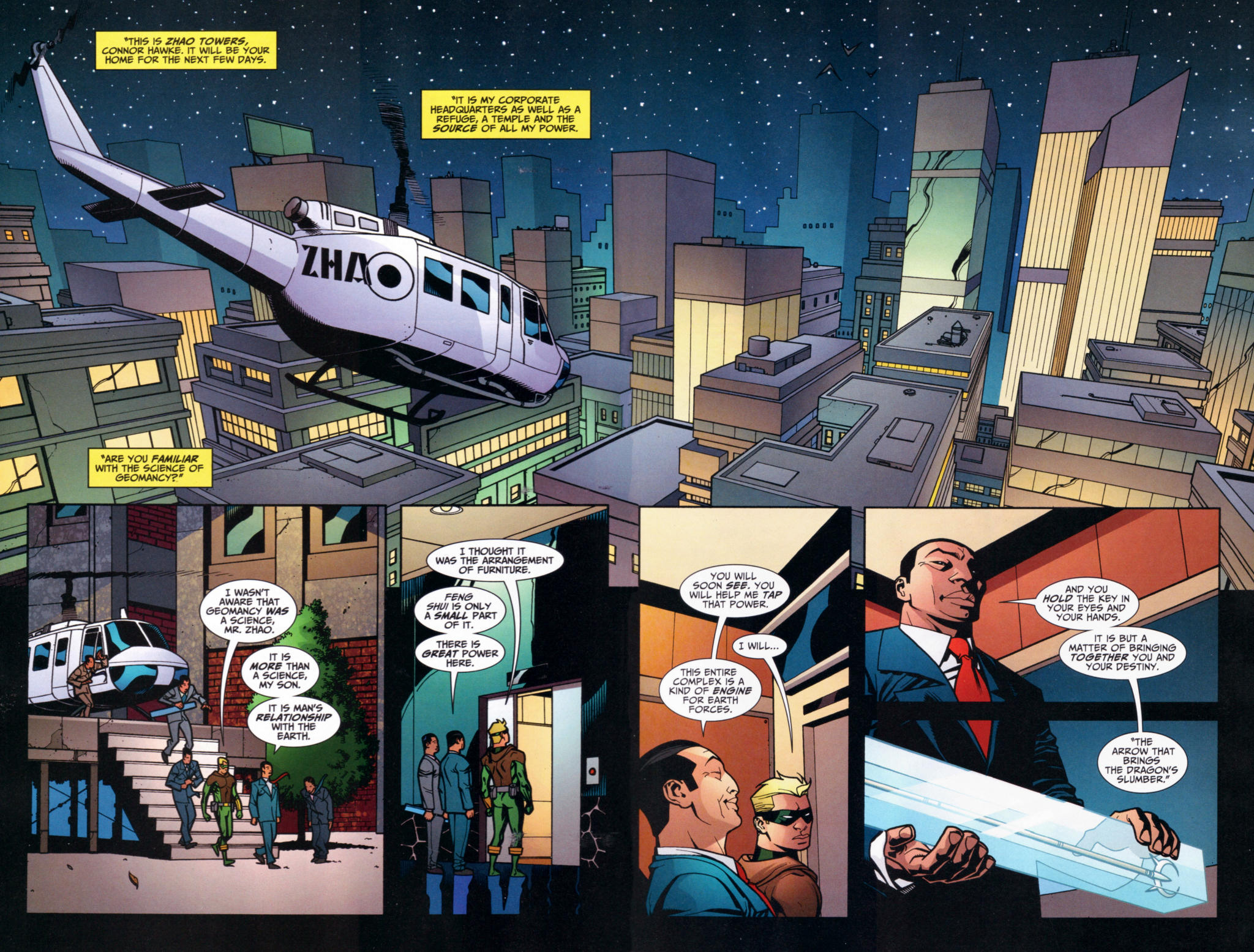 Read online Connor Hawke:  Dragon's Blood comic -  Issue #4 - 20