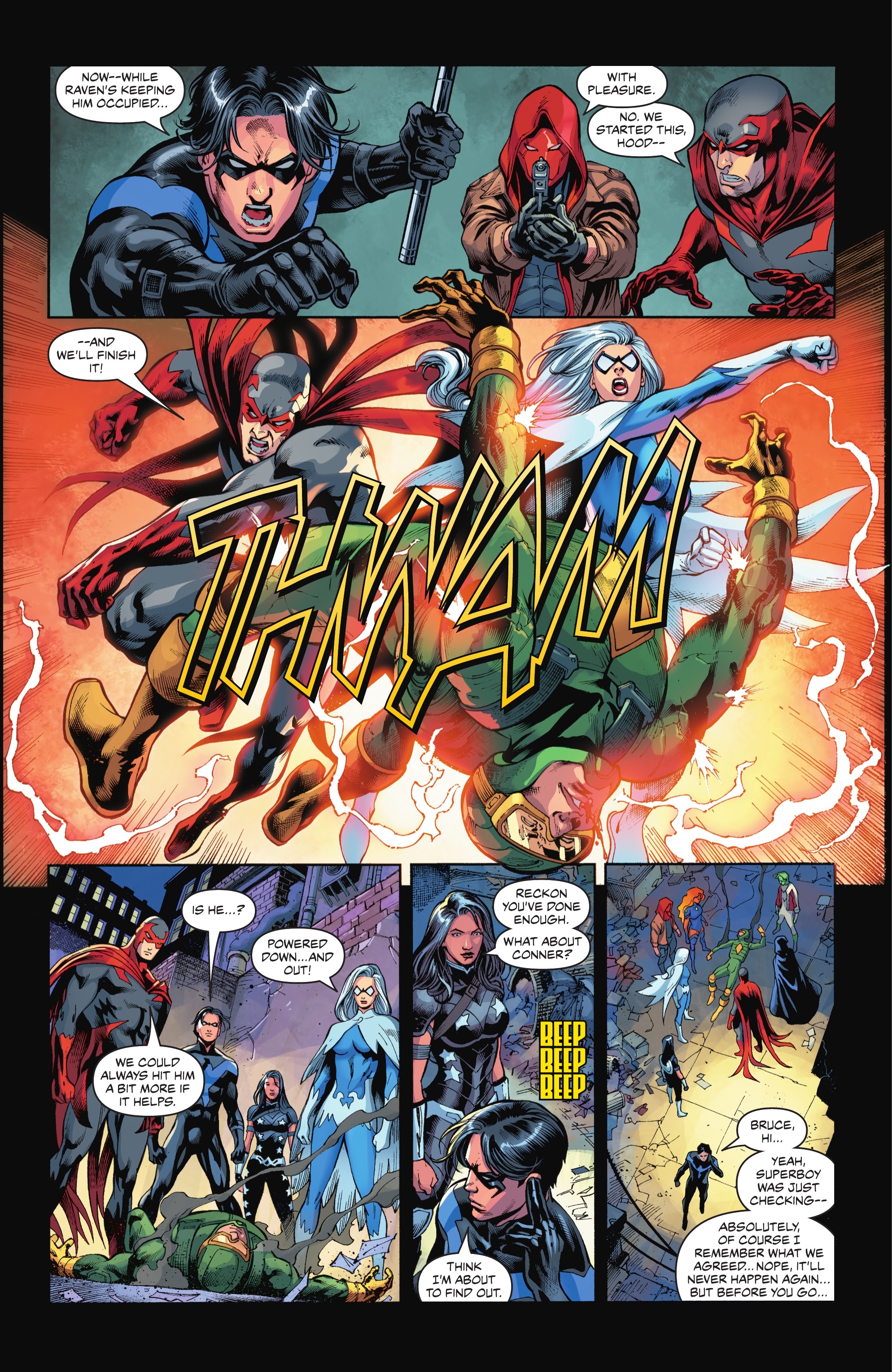 Read online Titans United comic -  Issue #2 - 8