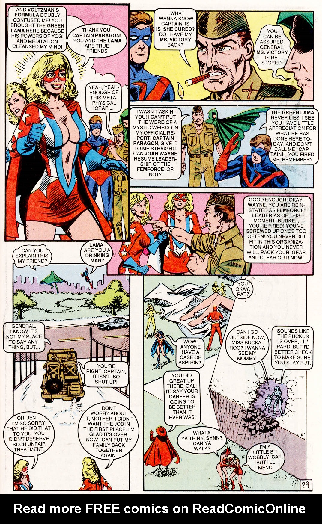 Read online Femforce comic -  Issue #50 - 77