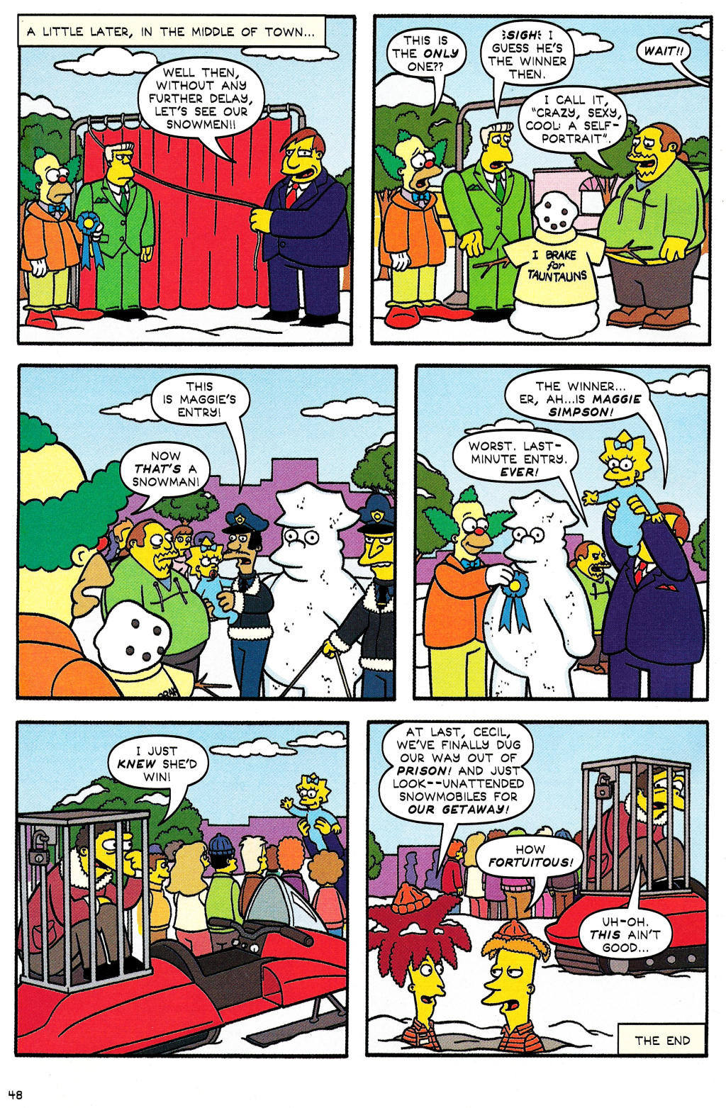 Read online The Simpsons Winter Wingding comic -  Issue #1 - 51