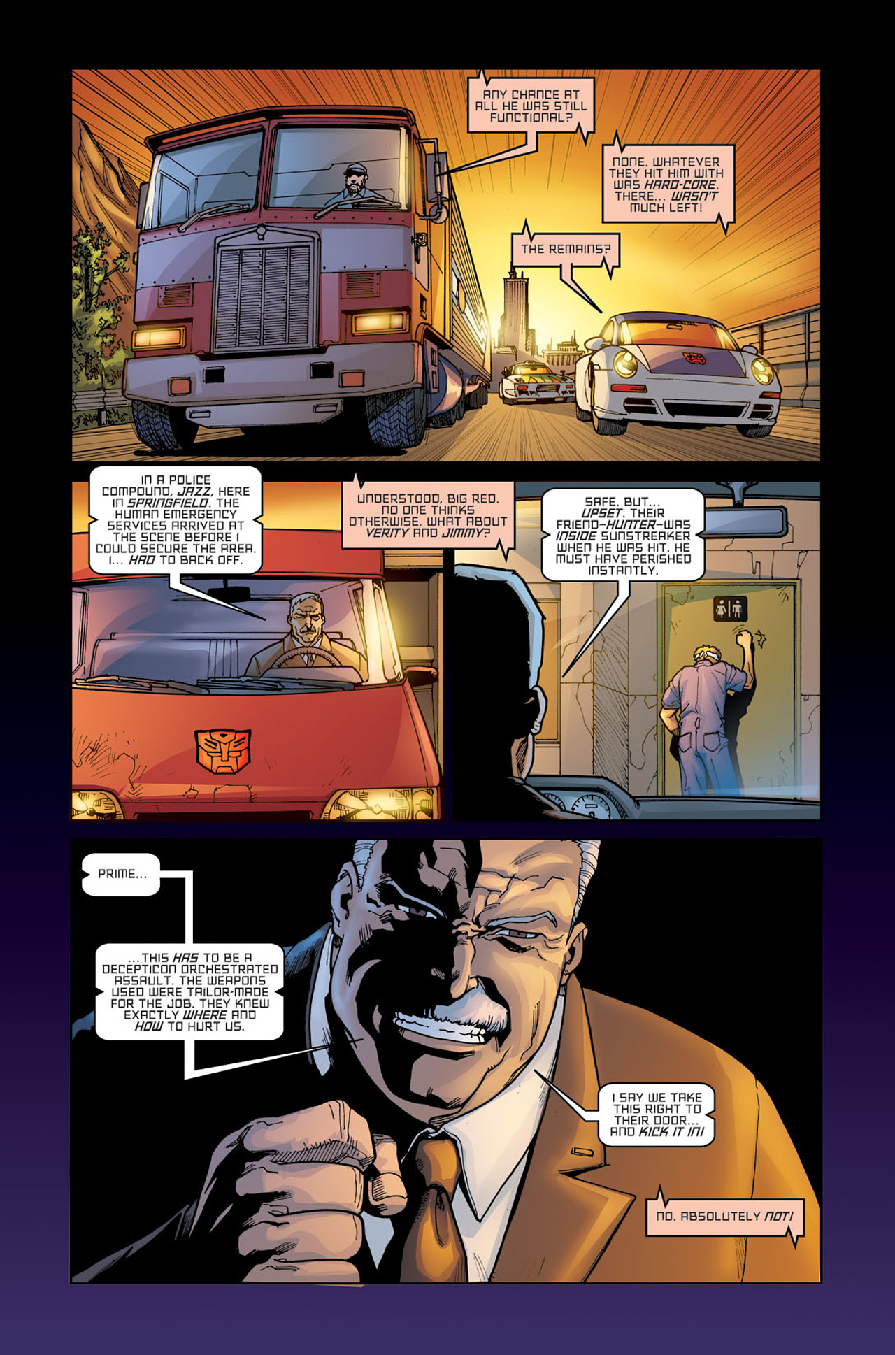 Read online The Transformers: Escalation comic -  Issue #2 - 6